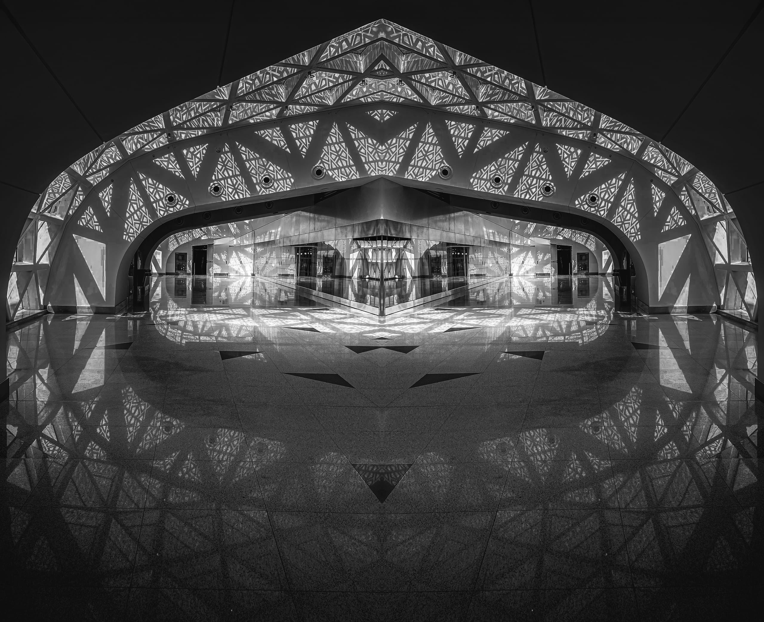 Jaddah Airport, a fine-art photograph by Ali Abu Ras