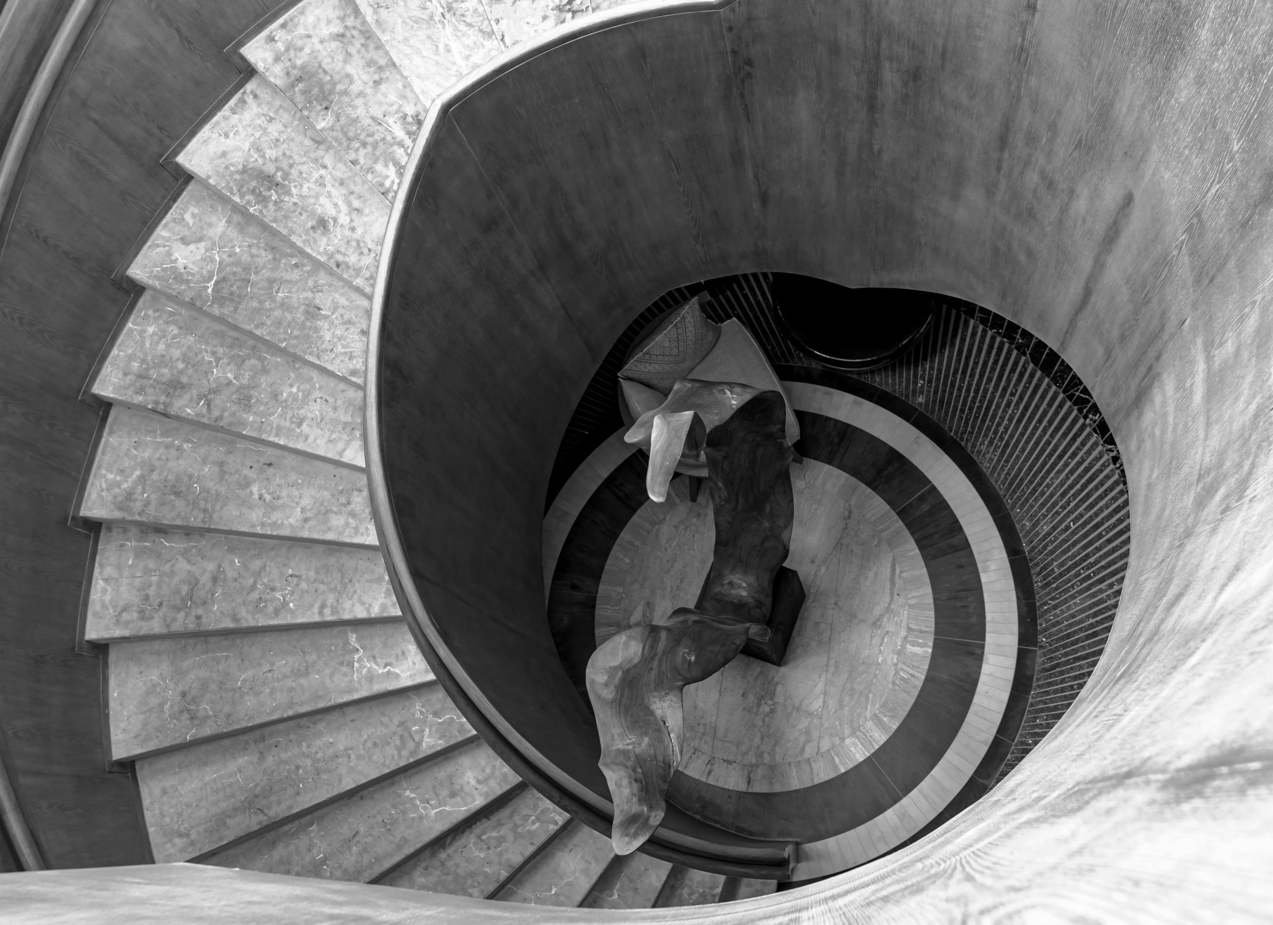 Architecture Ayla Hotel Steps Stairs, a fine-art photograph by Ali Abu Ras