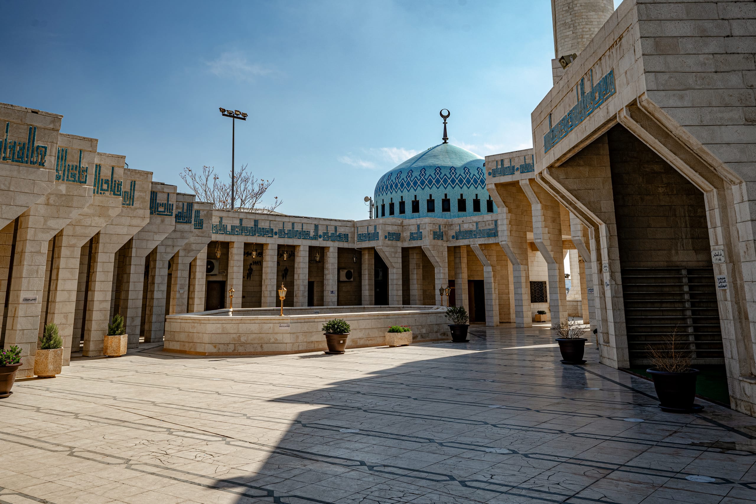 Masjid Abdallah Outdoor Modren OLD, a fine-art photograph by Ali Abu Ras