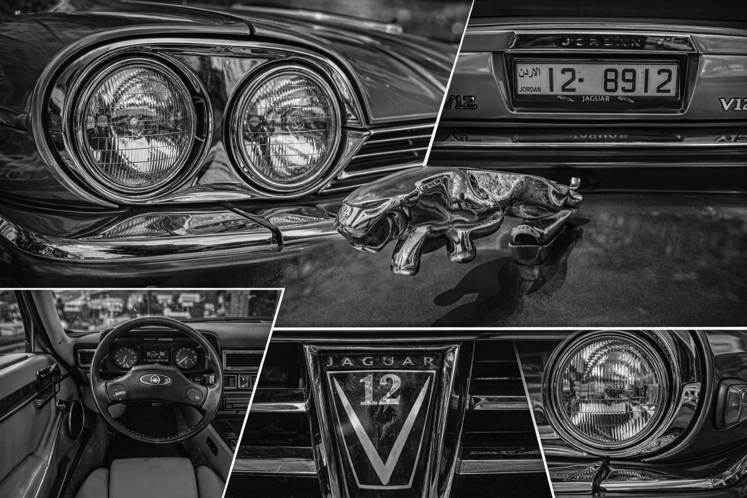 Cars Jaguar, a fine-art photograph by Ali Abu Ras