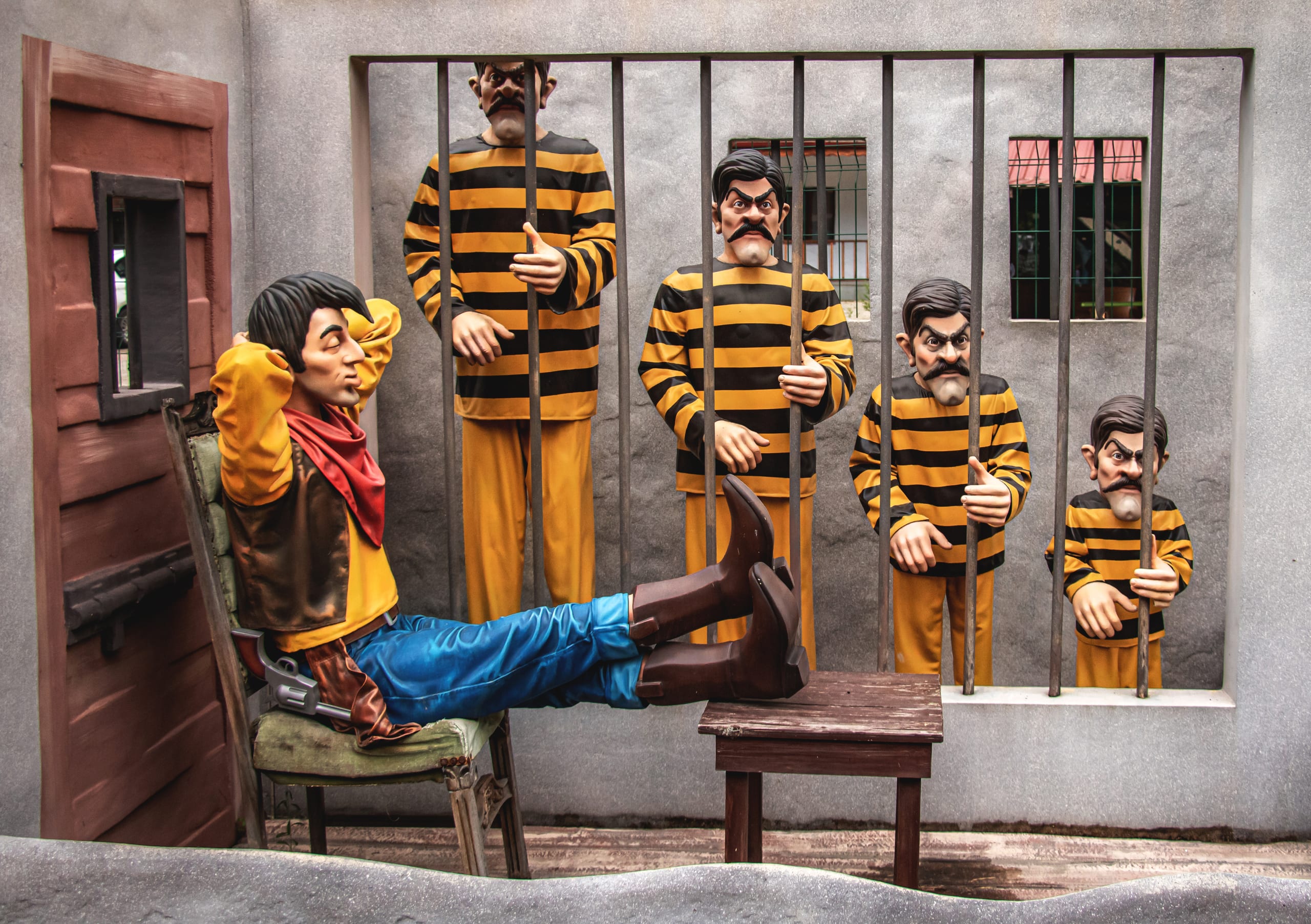 Tarabzon FUN Place Games Story Charecters, a fine-art photograph by Ali Abu Ras