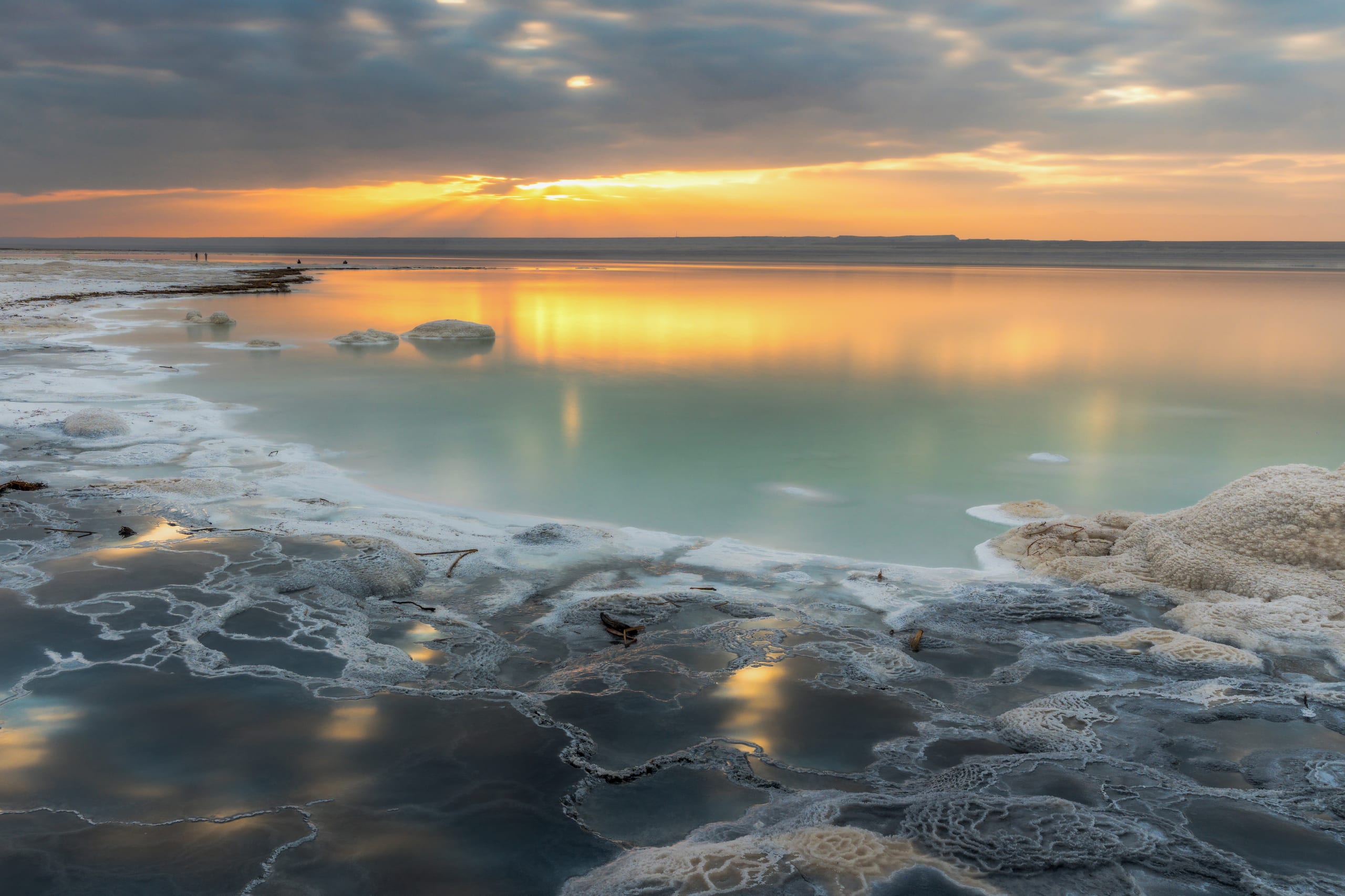 0 Deadsea, a fine-art photograph by Ali Abu Ras