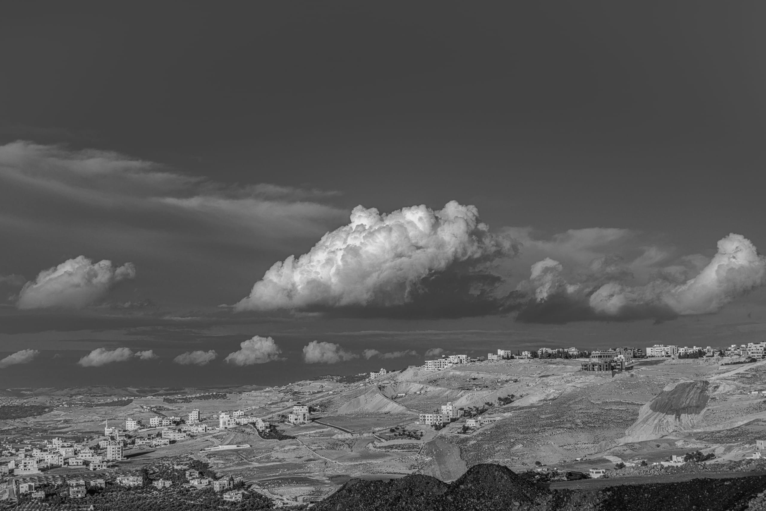 Cloud Jbeeha, a fine-art photograph by Ali Abu Ras