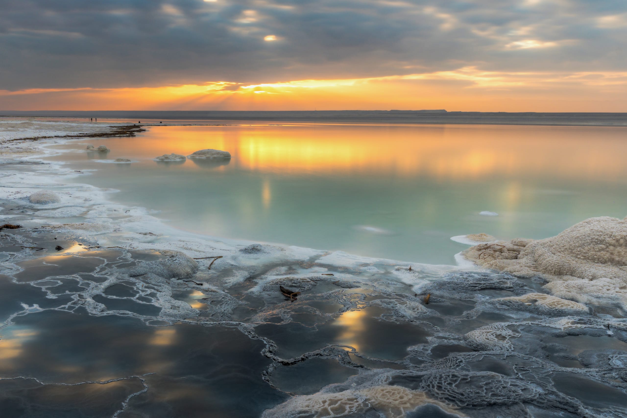 0 Deadsea, a fine-art photograph by Ali Abu Ras