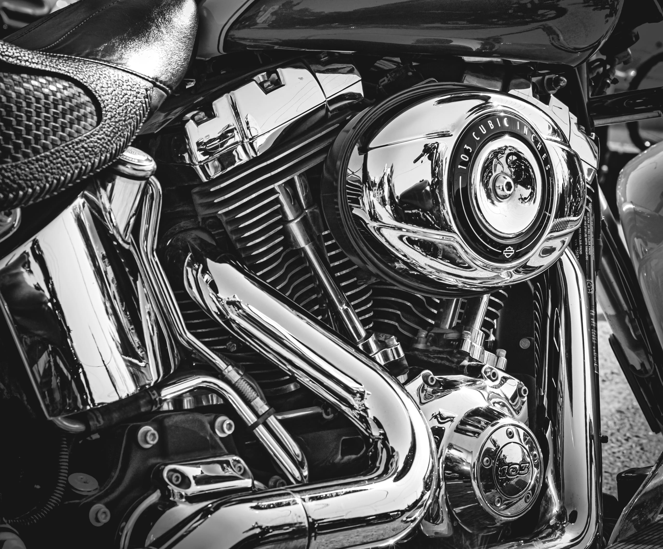 People HOG Life Motorcyle 7, a fine-art photograph by Ali Abu Ras