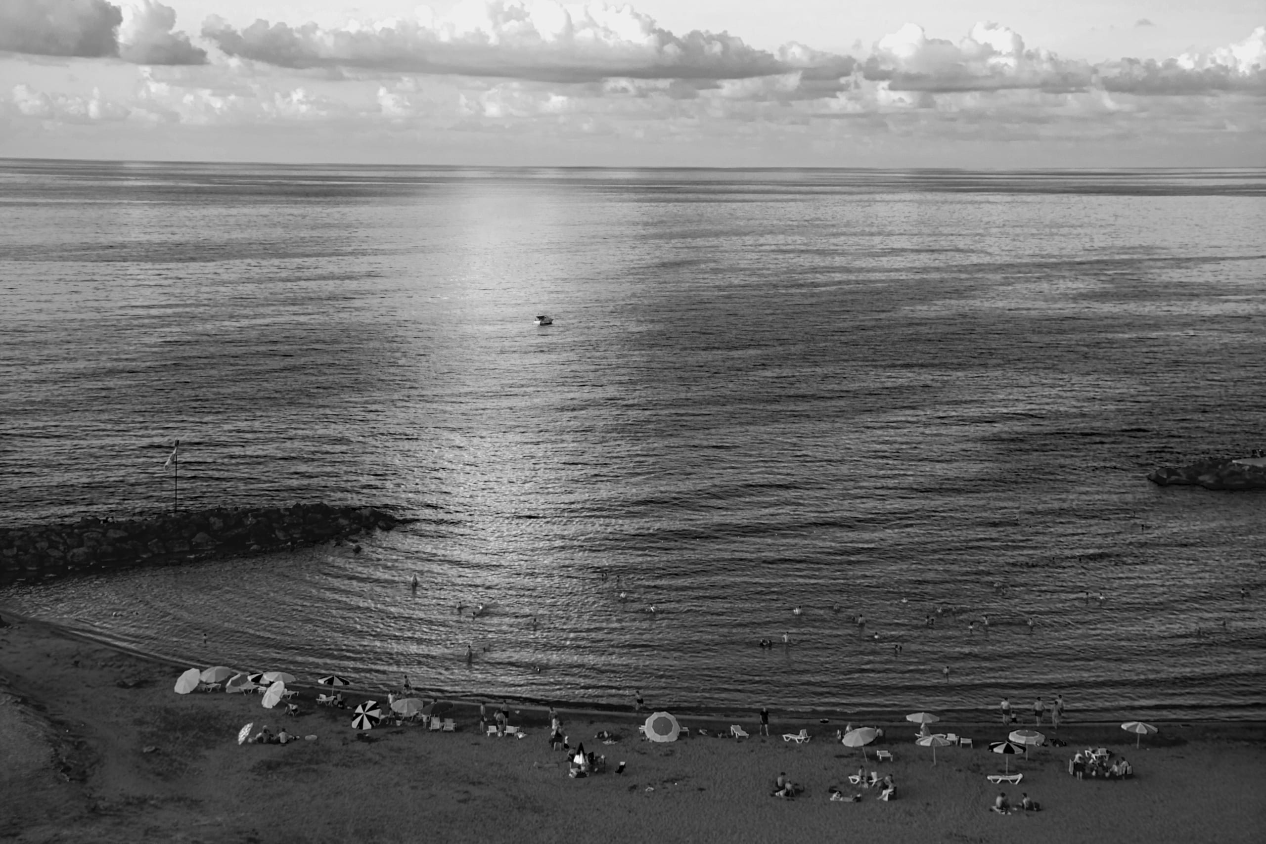 Trabzon Beach SKY People Hotel Places, a fine-art photograph by Ali Abu Ras