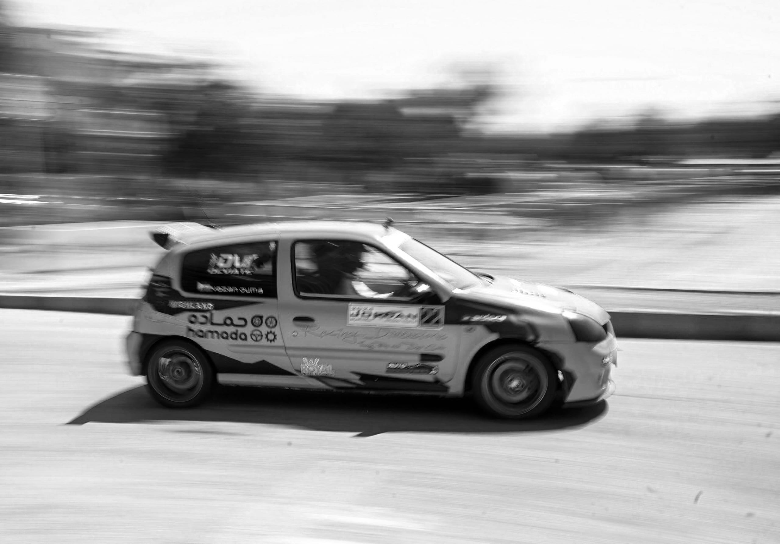 CAR Speed Jordan, a fine-art photograph by Ali Abu Ras