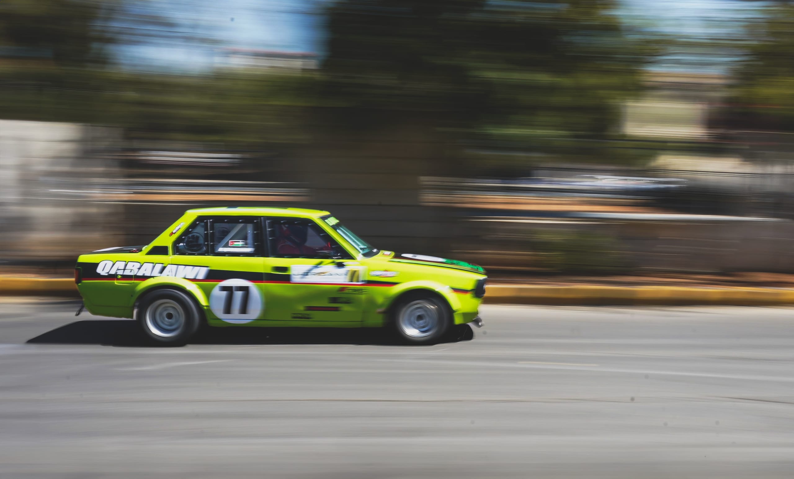 CAR Speed Jordan, a fine-art photograph by Ali Abu Ras