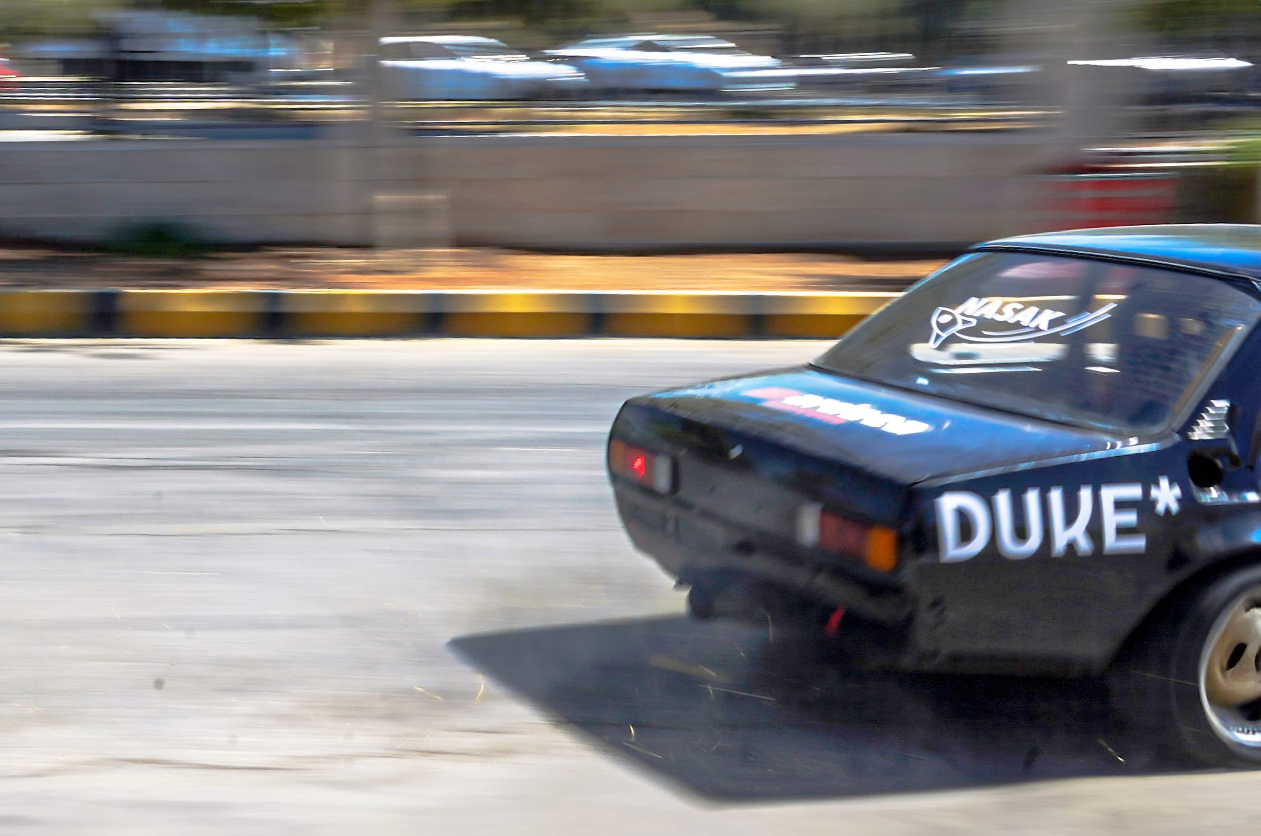 CAR Speed Jordan, a fine-art photograph by Ali Abu Ras