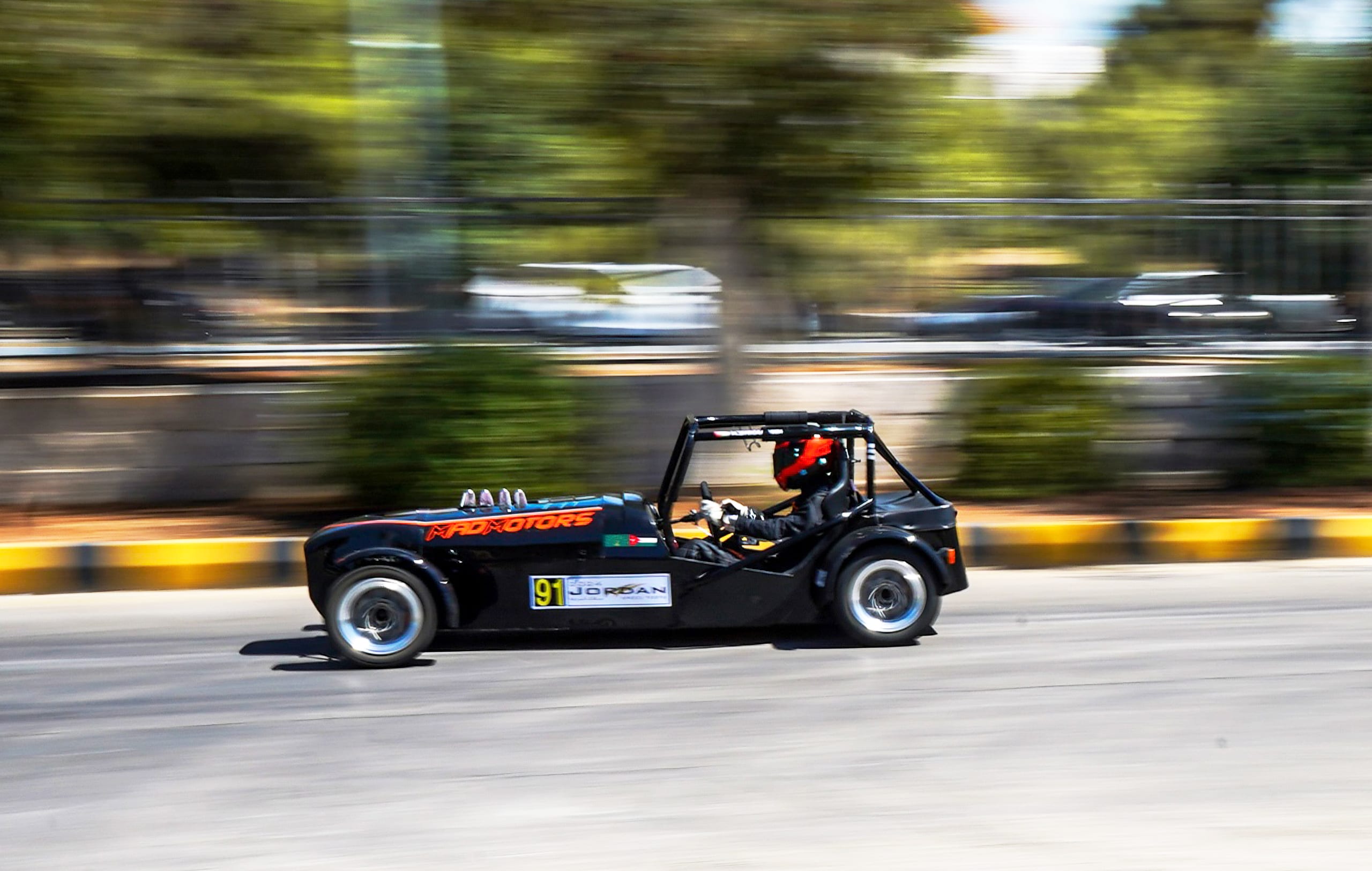 CAR Speed Jordan, a fine-art photograph by Ali Abu Ras