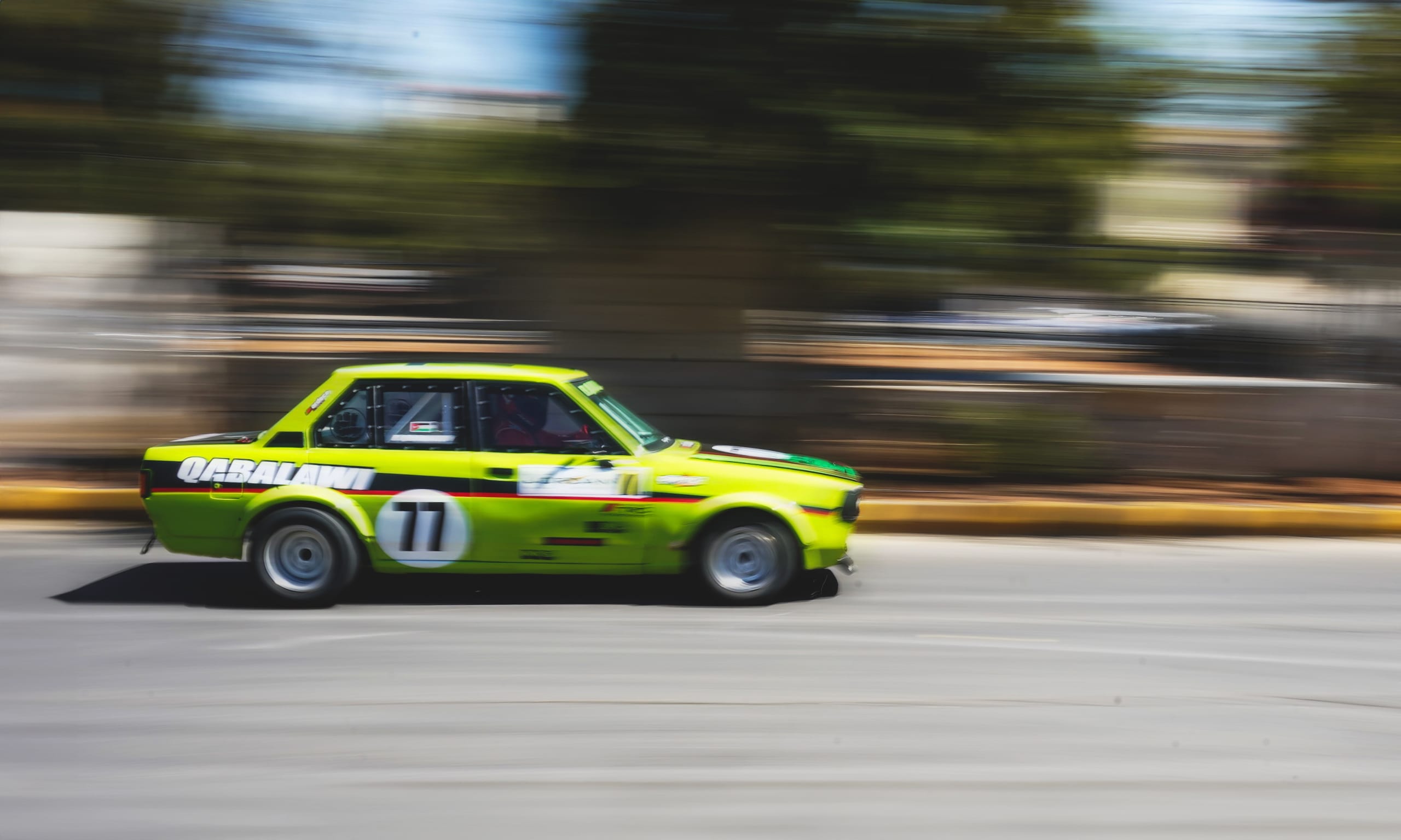 CAR Speed Jordan, a fine-art photograph by Ali Abu Ras