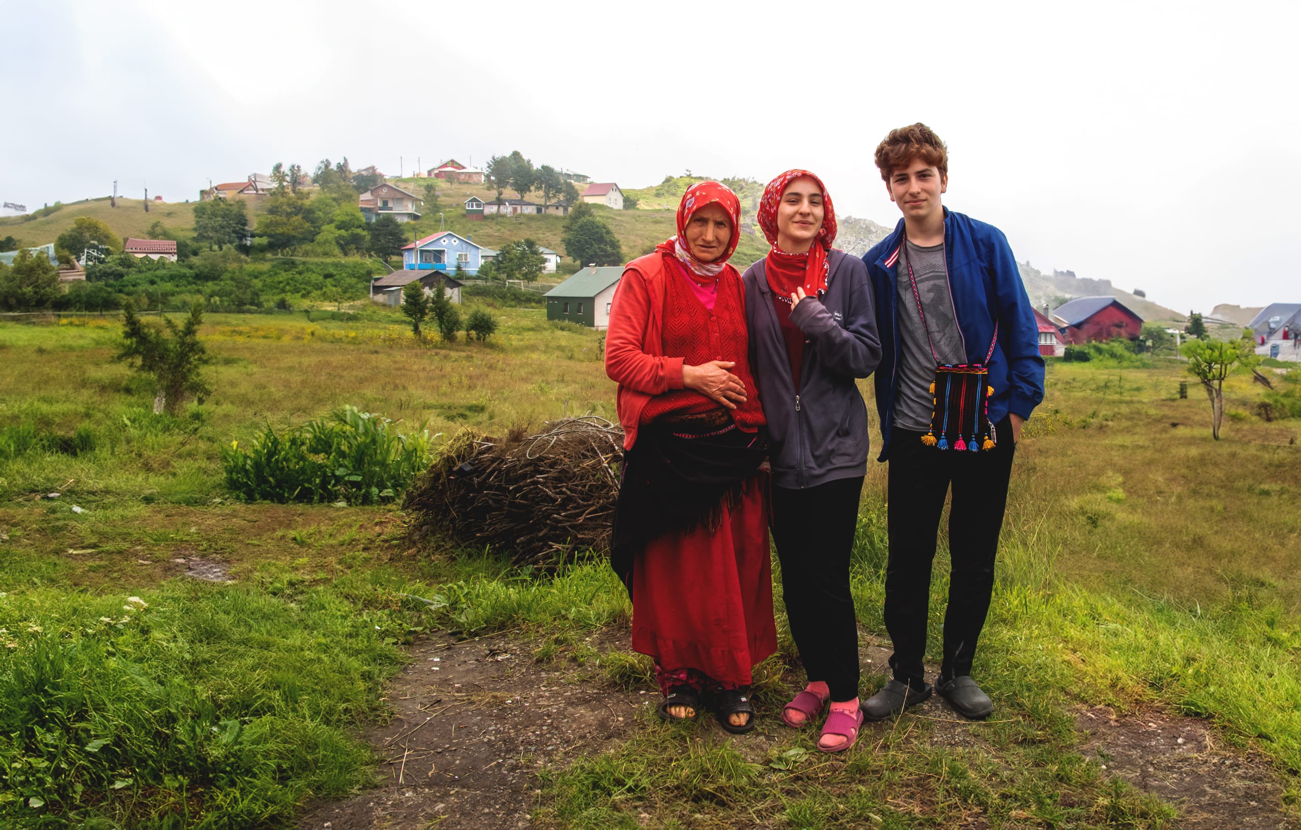 People Life Style Family Tarabzon, a fine-art photograph by Ali Abu Ras