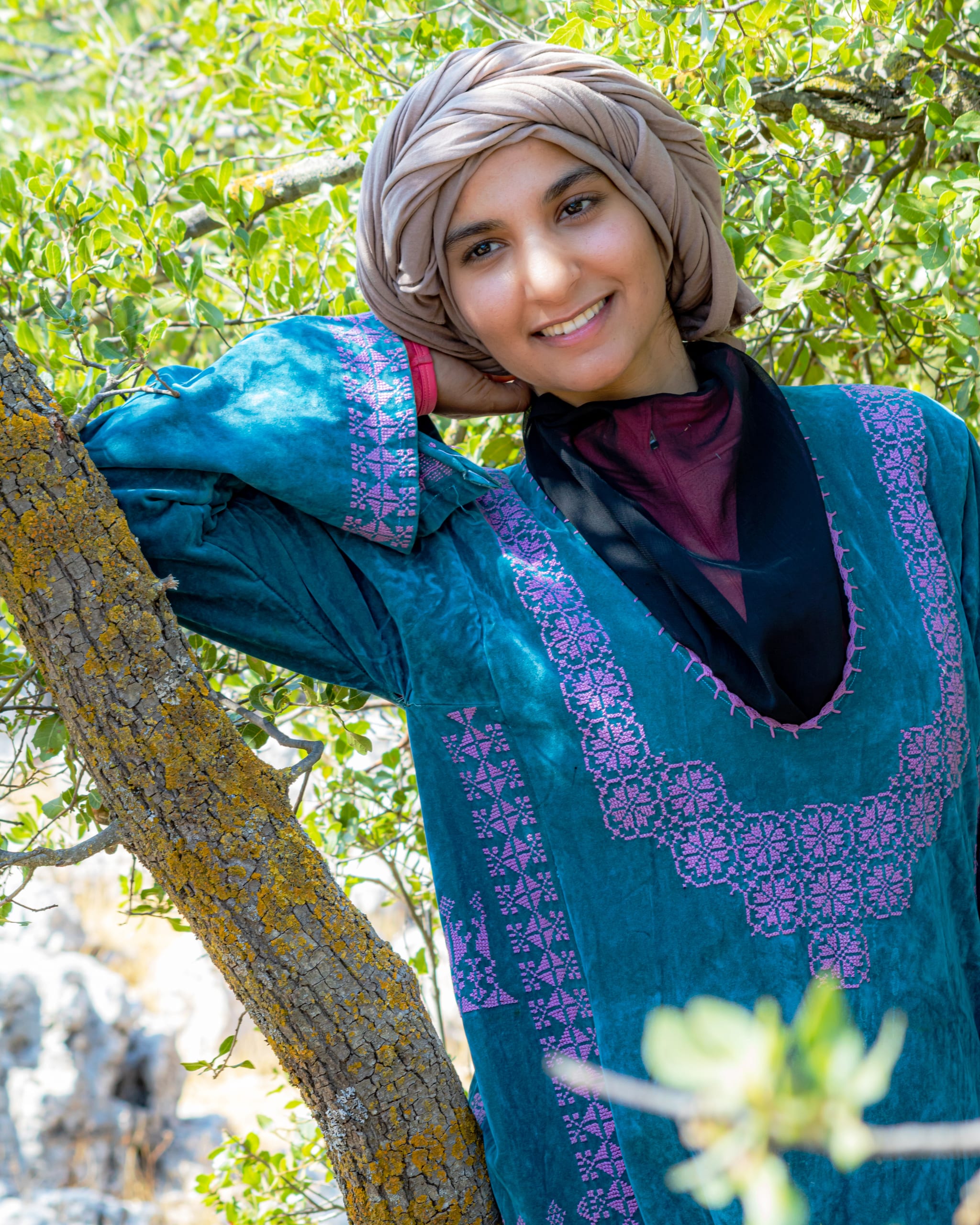 Portrait Girle Outdoor 3, a fine-art photograph by Ali Abu Ras