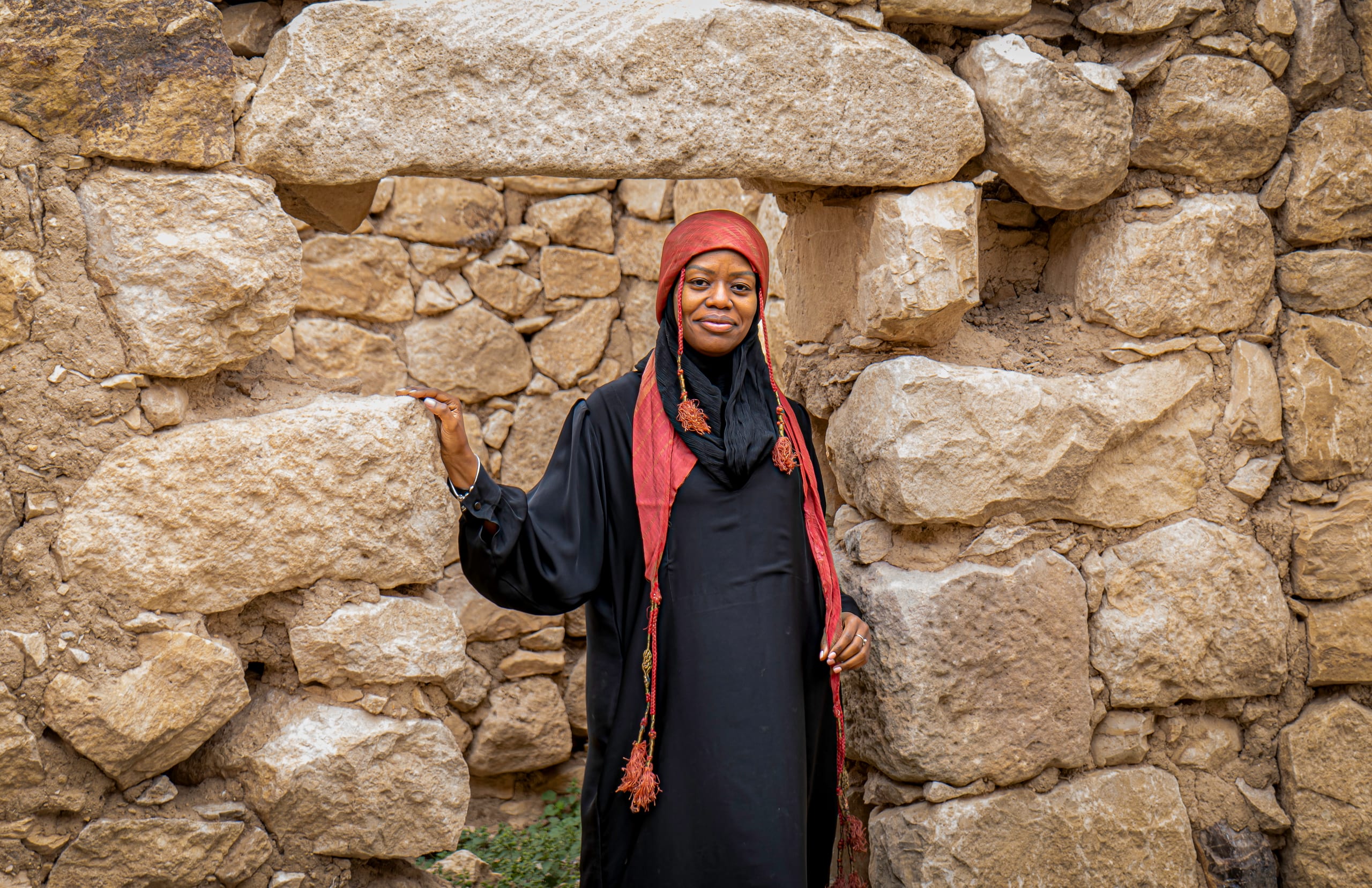 Zoba Traditonal Dress, a fine-art photograph by Ali Abu Ras