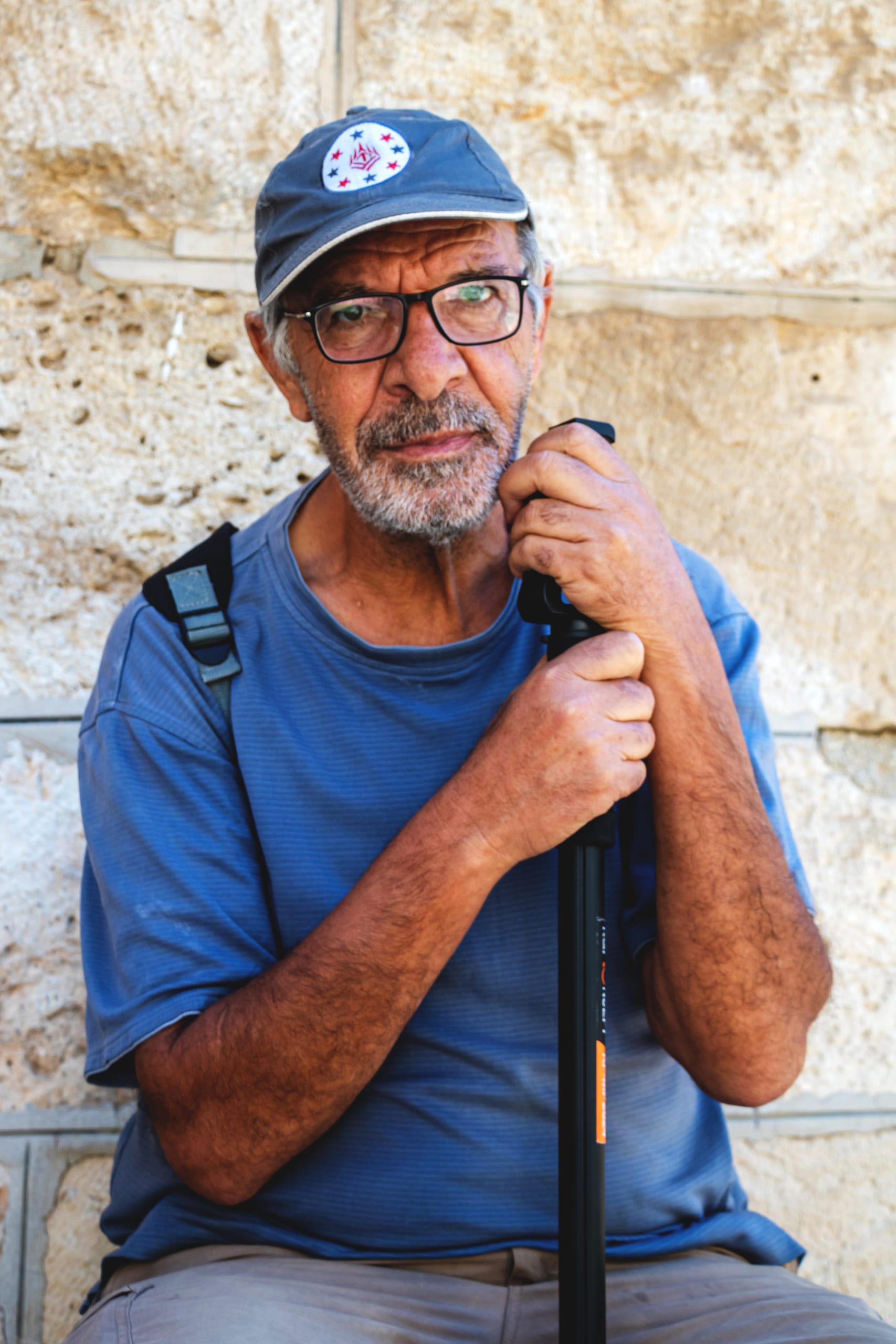 Portrait Khalid People Street, a fine-art photograph by Ali Abu Ras