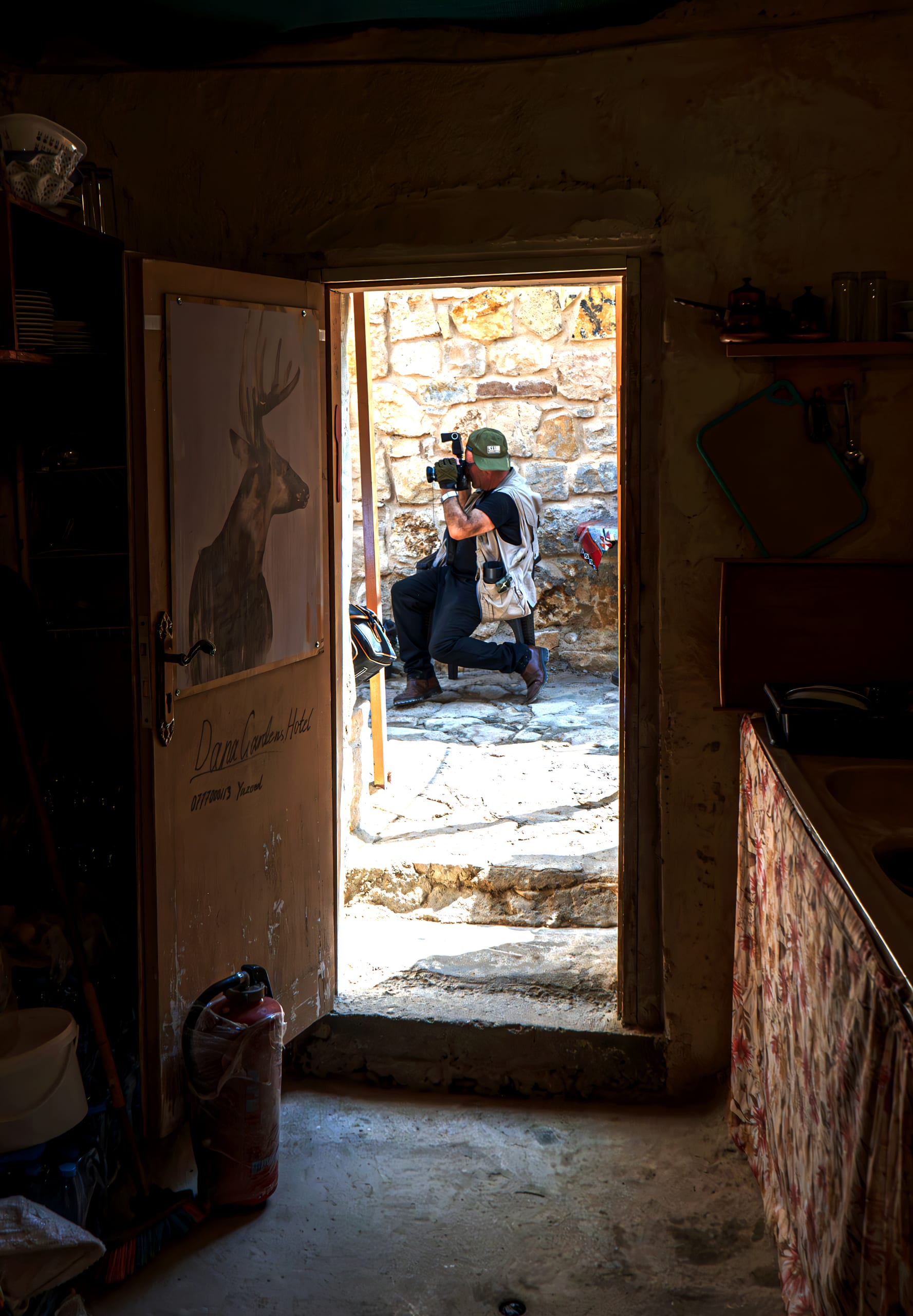 MAN Photographer Dahna, a fine-art photograph by Ali Abu Ras