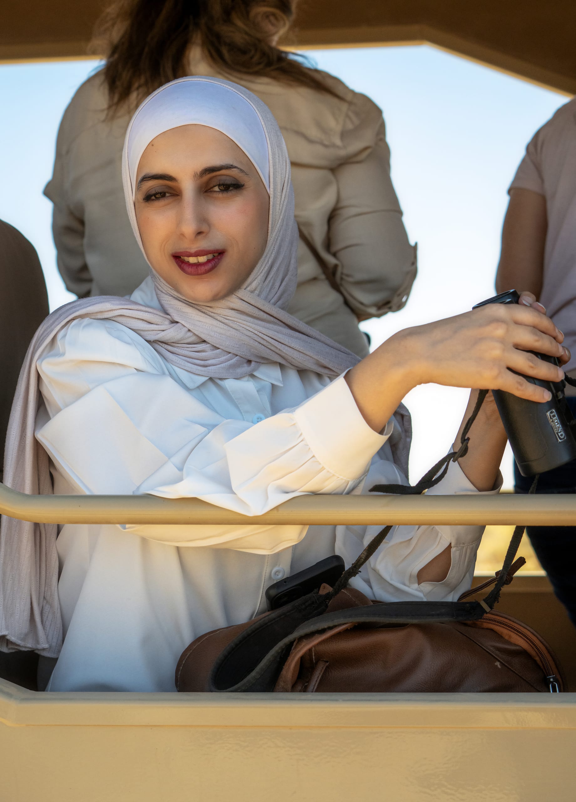 Girl Sara Azraq Water, a fine-art photograph by Ali Abu Ras