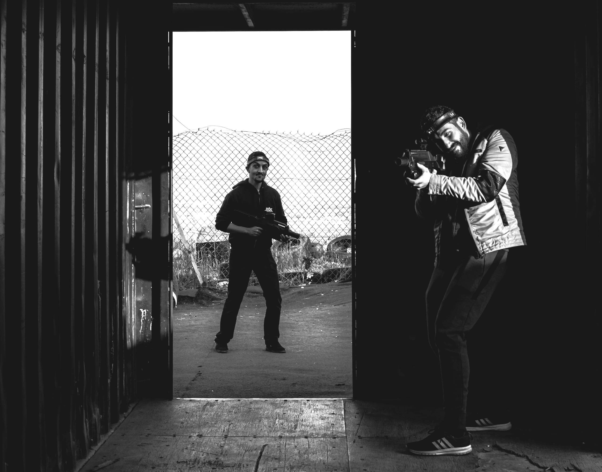 People MBC People Playes, a fine-art photograph by Ali Abu Ras