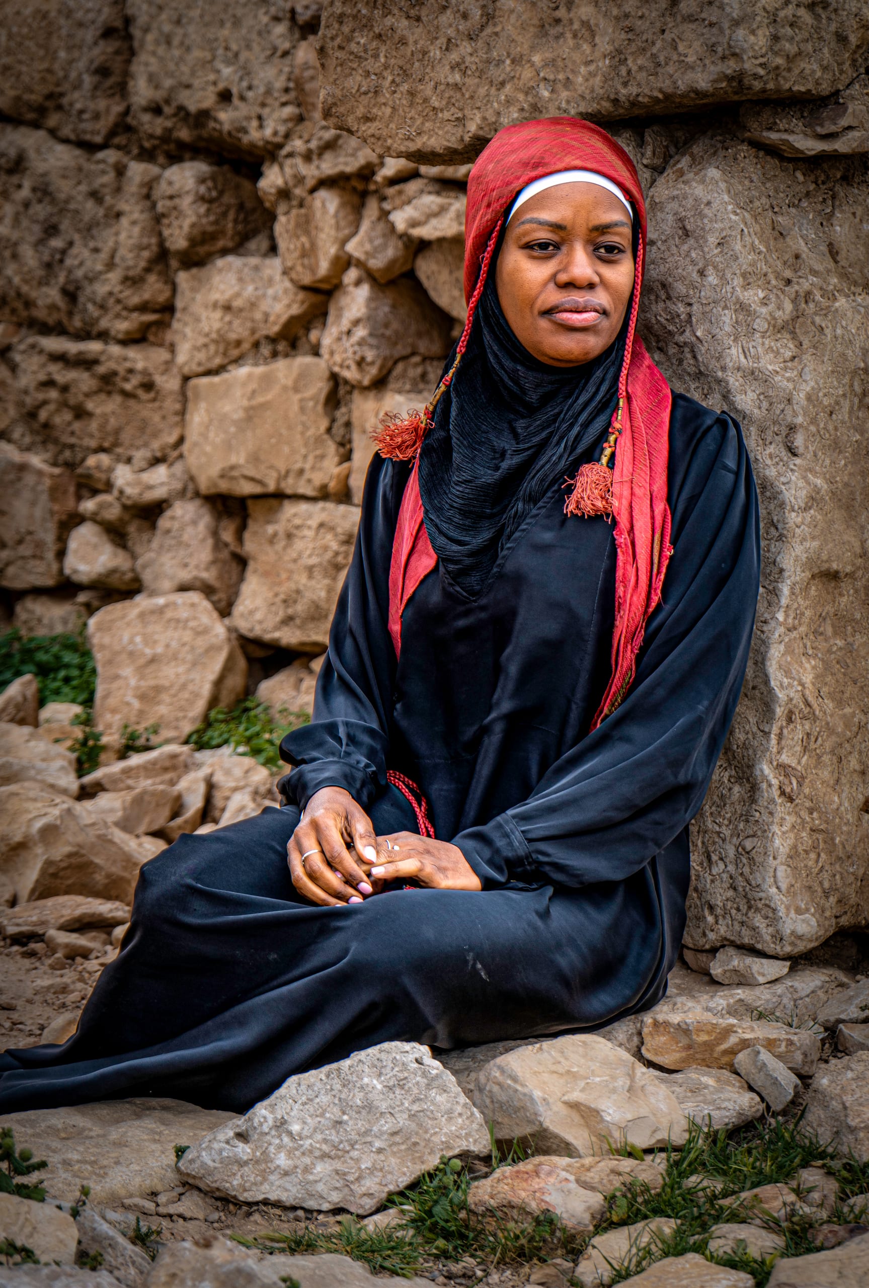 Zoba Traditonal Dress, a fine-art photograph by Ali Abu Ras