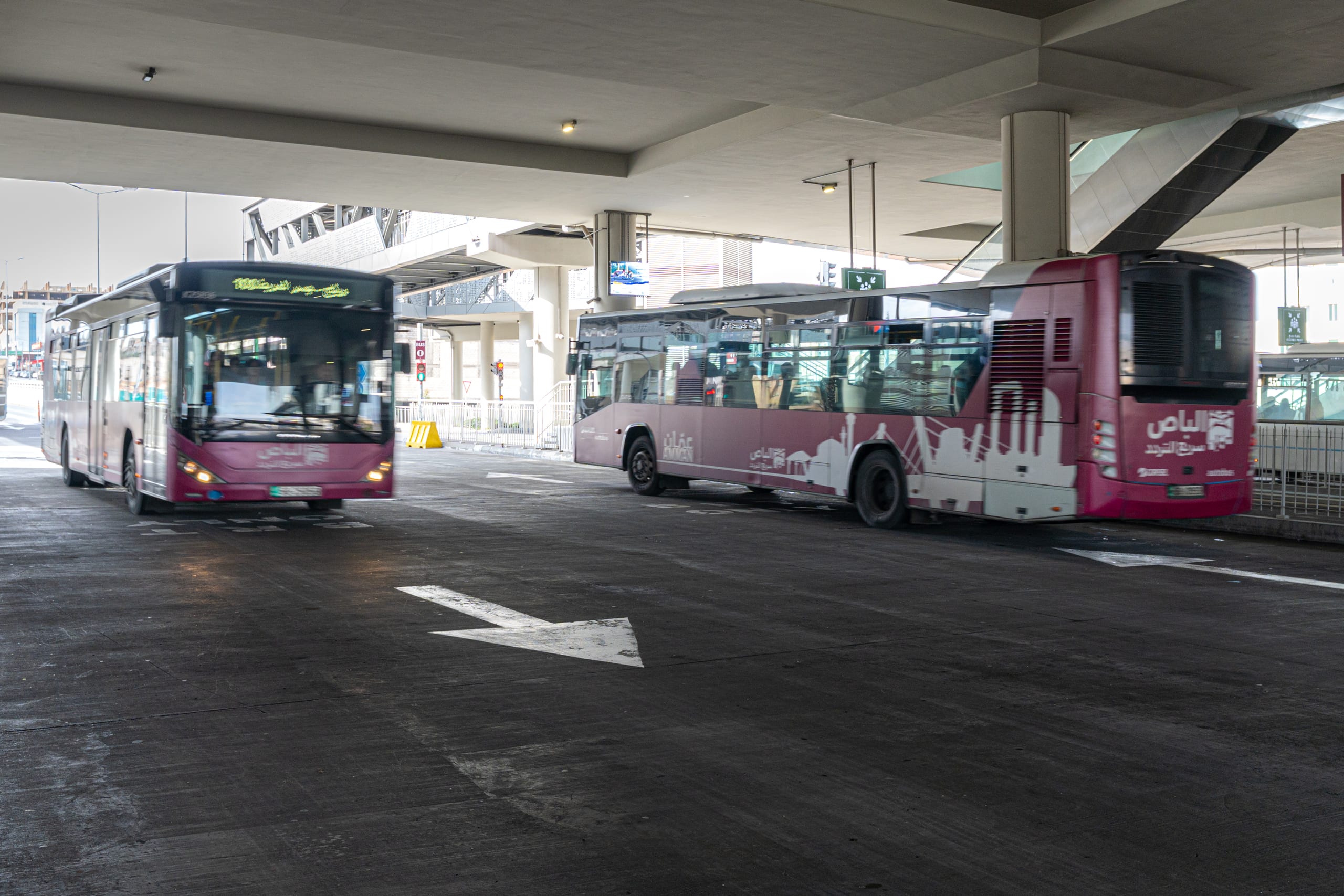 BRT Station 1, a fine-art photograph by Ali Abu Ras