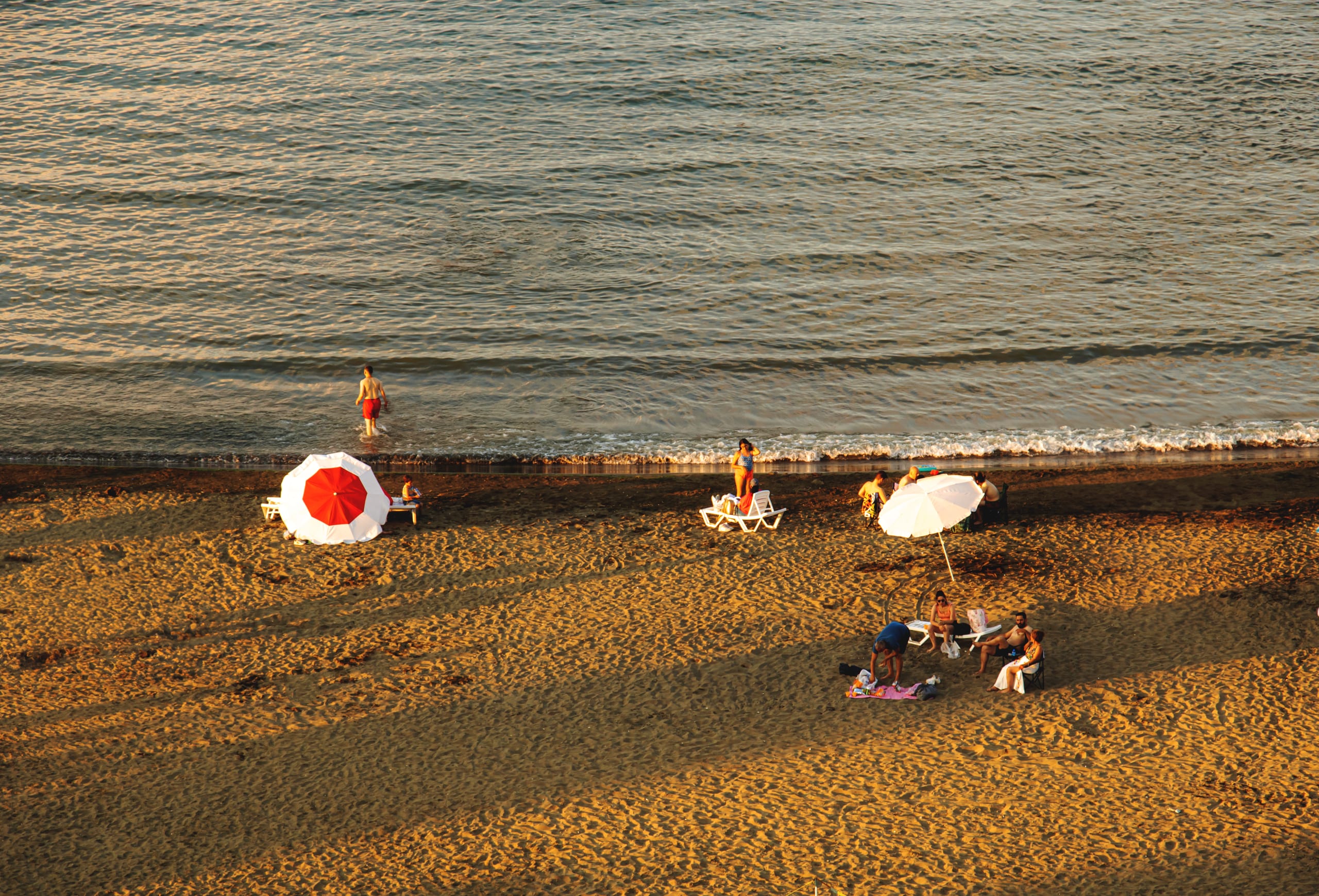 Trabzon People Churse Beach SEA, a fine-art photograph by Ali Abu Ras