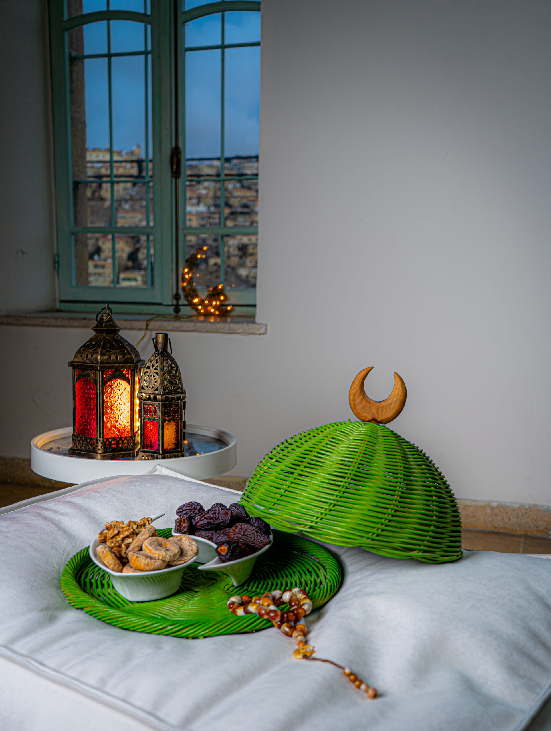 Date Ramadn Efatr Light, a fine-art photograph by Ali Abu Ras