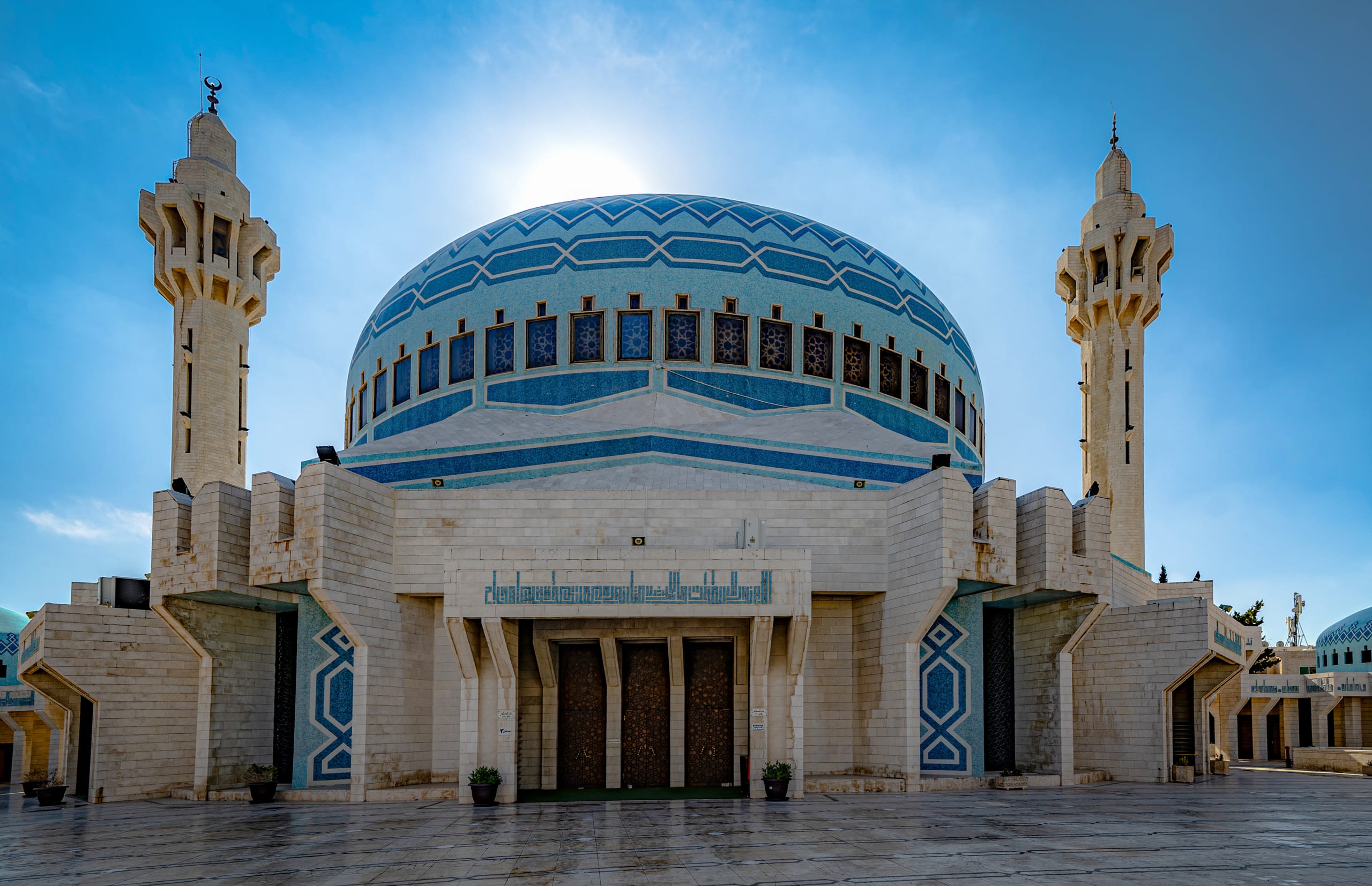 Masjid Abdallah Outdoor Modren OLD, a fine-art photograph by Ali Abu Ras