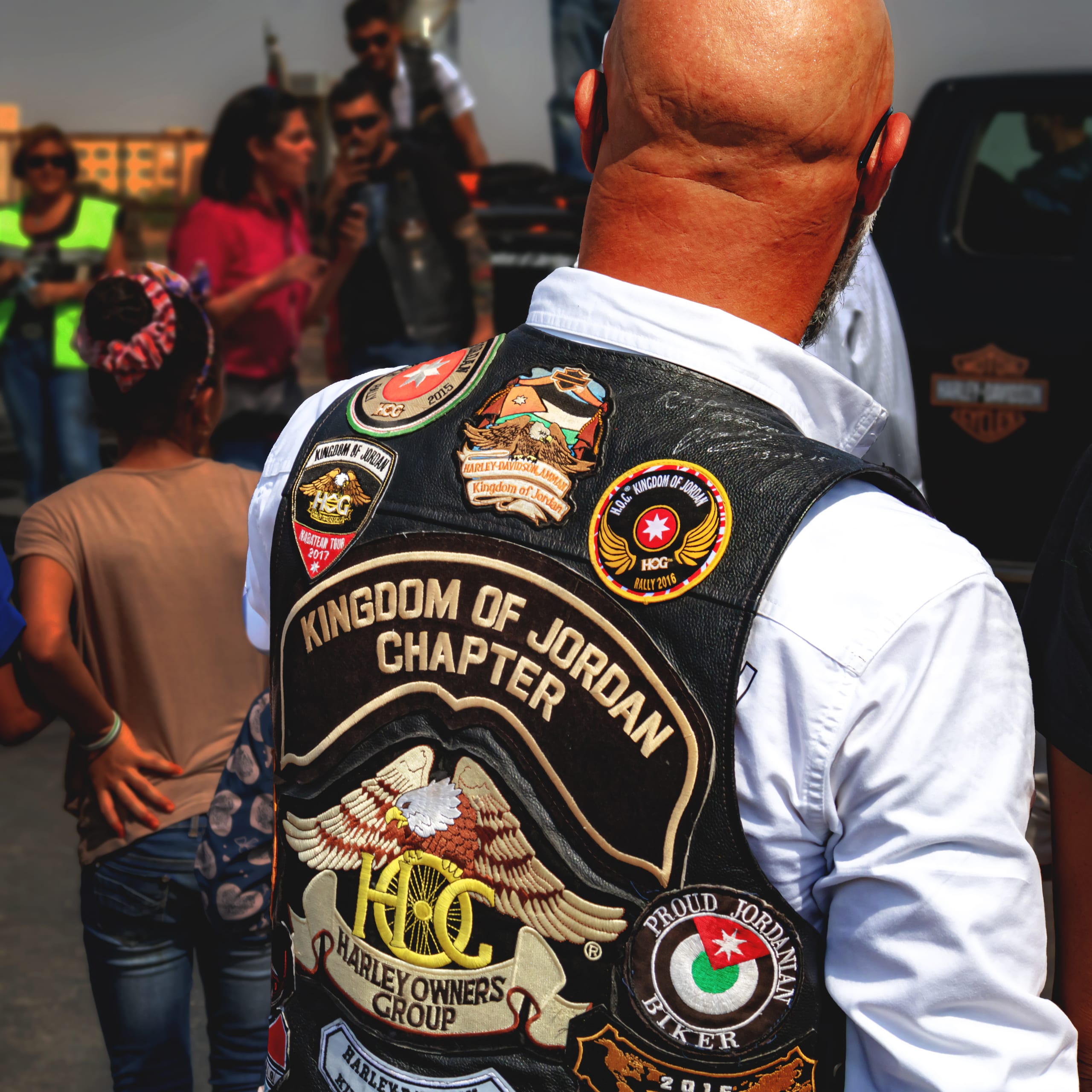 HOG Life Style People Onelove Street, a fine-art photograph by Ali Abu Ras