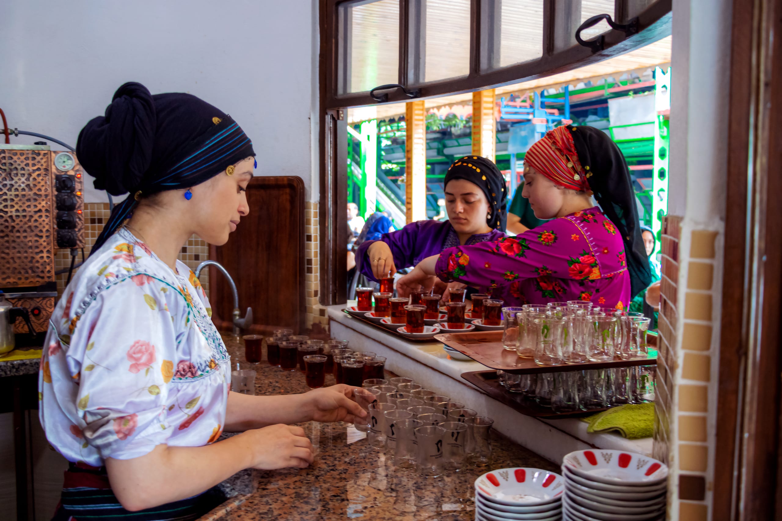 People Lifestyle TEA Woman, a fine-art photograph by Ali Abu Ras