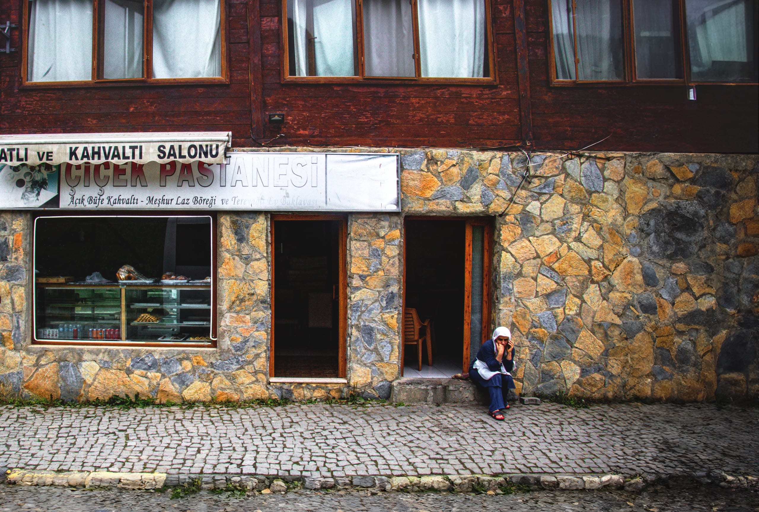 People Life Street Woman Stor Trabzon, a fine-art photograph by Ali Abu Ras