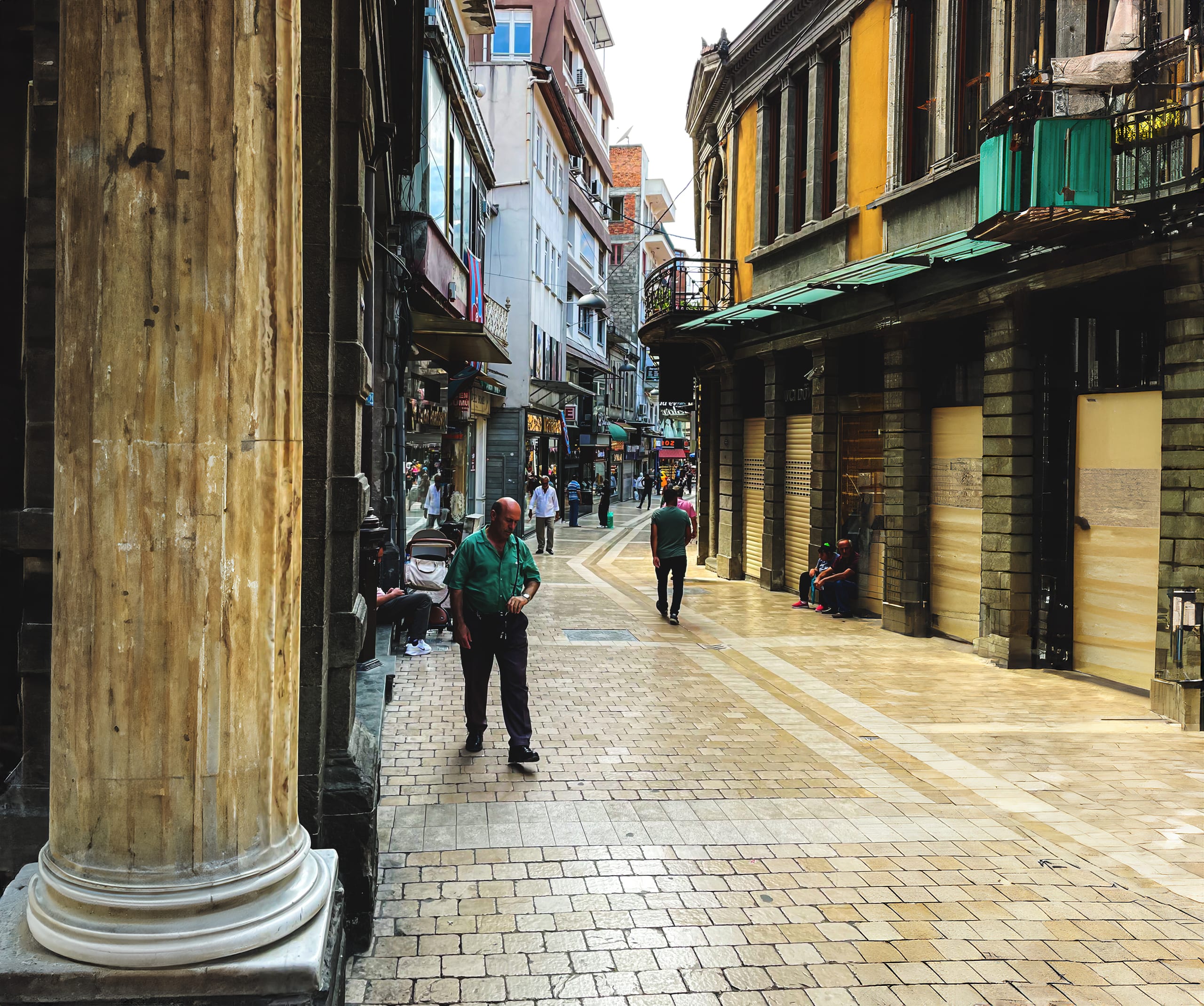 Trabzon Street Life Style People Market, a fine-art photograph by Ali Abu Ras