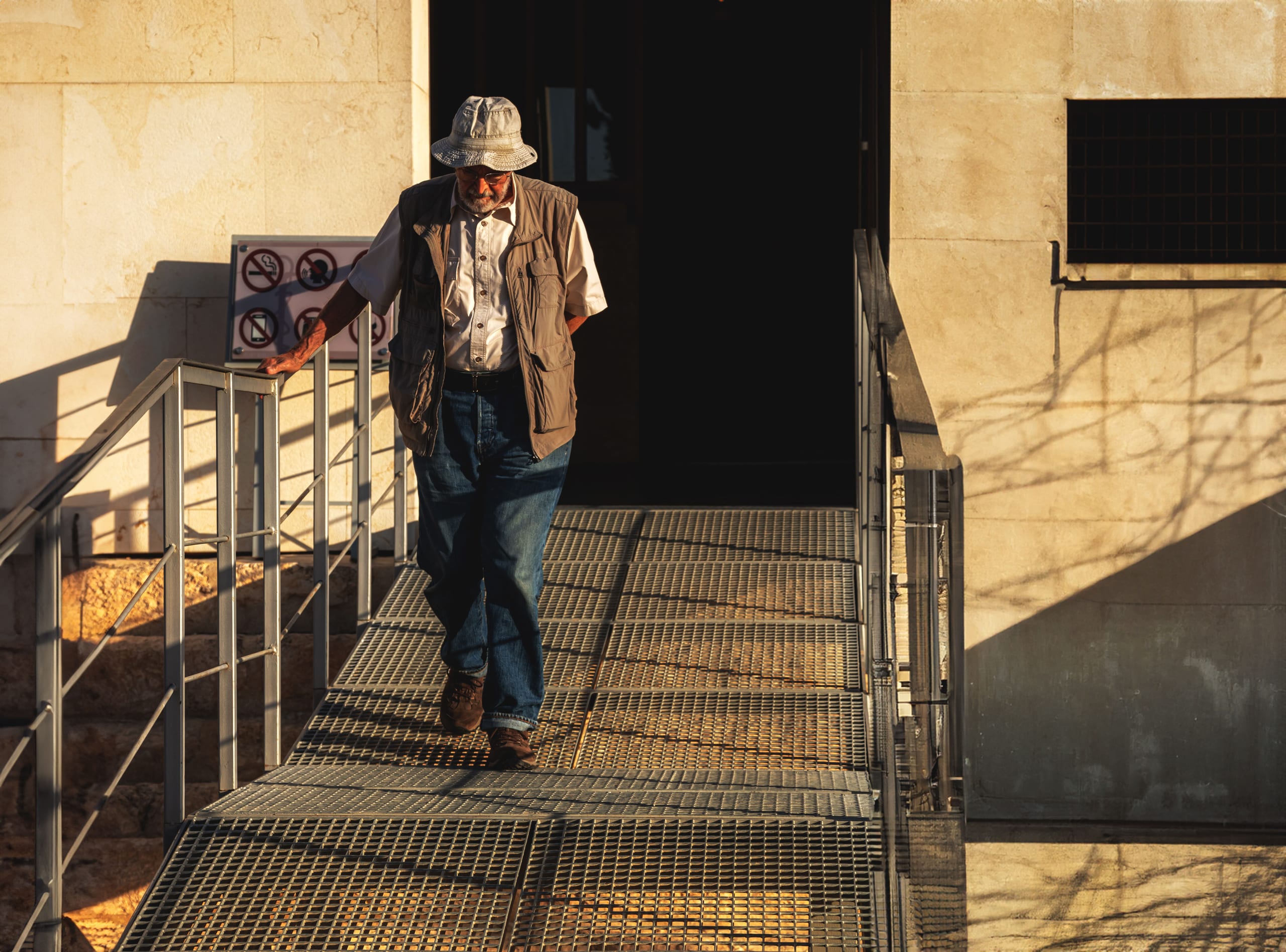 Madaba Deadsea Mount Church People, a fine-art photograph by Ali Abu Ras