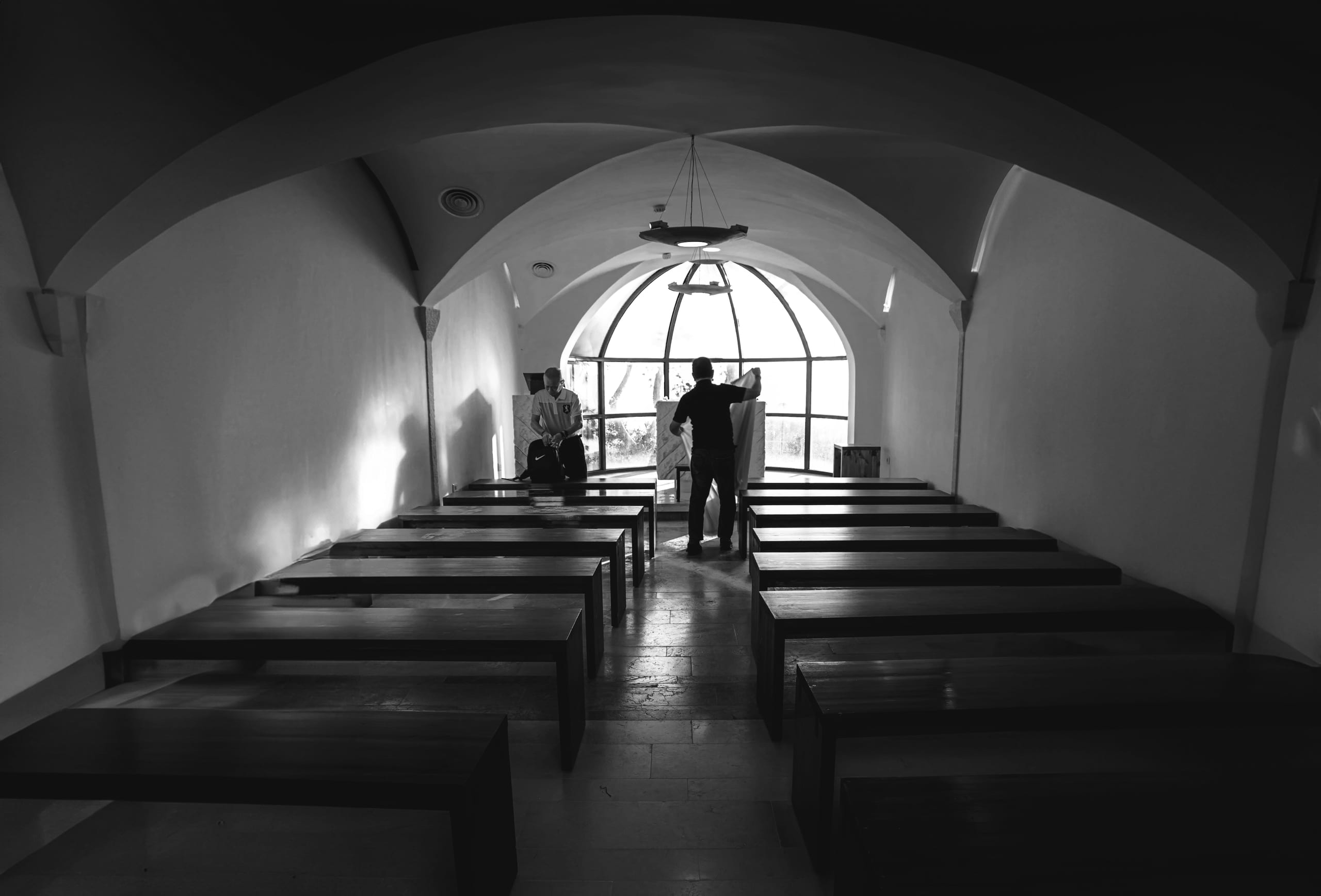 Madaba Deadsea Mount Church People, a fine-art photograph by Ali Abu Ras