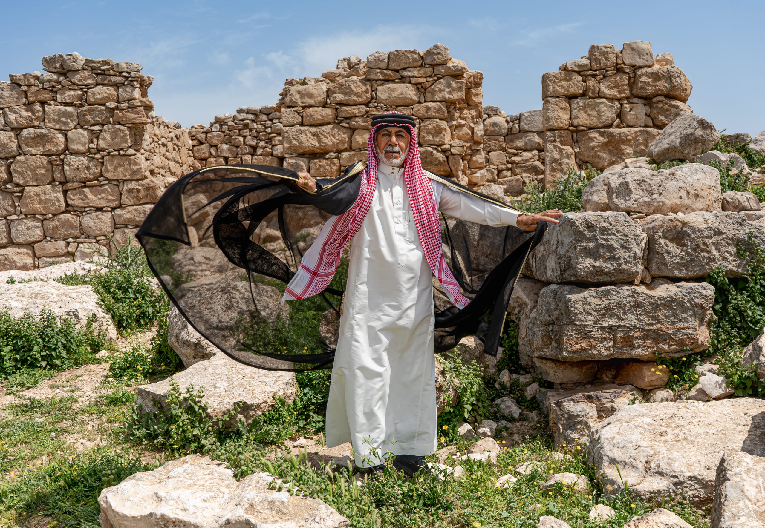 Samera Dance Group, a fine-art photograph by Ali Abu Ras