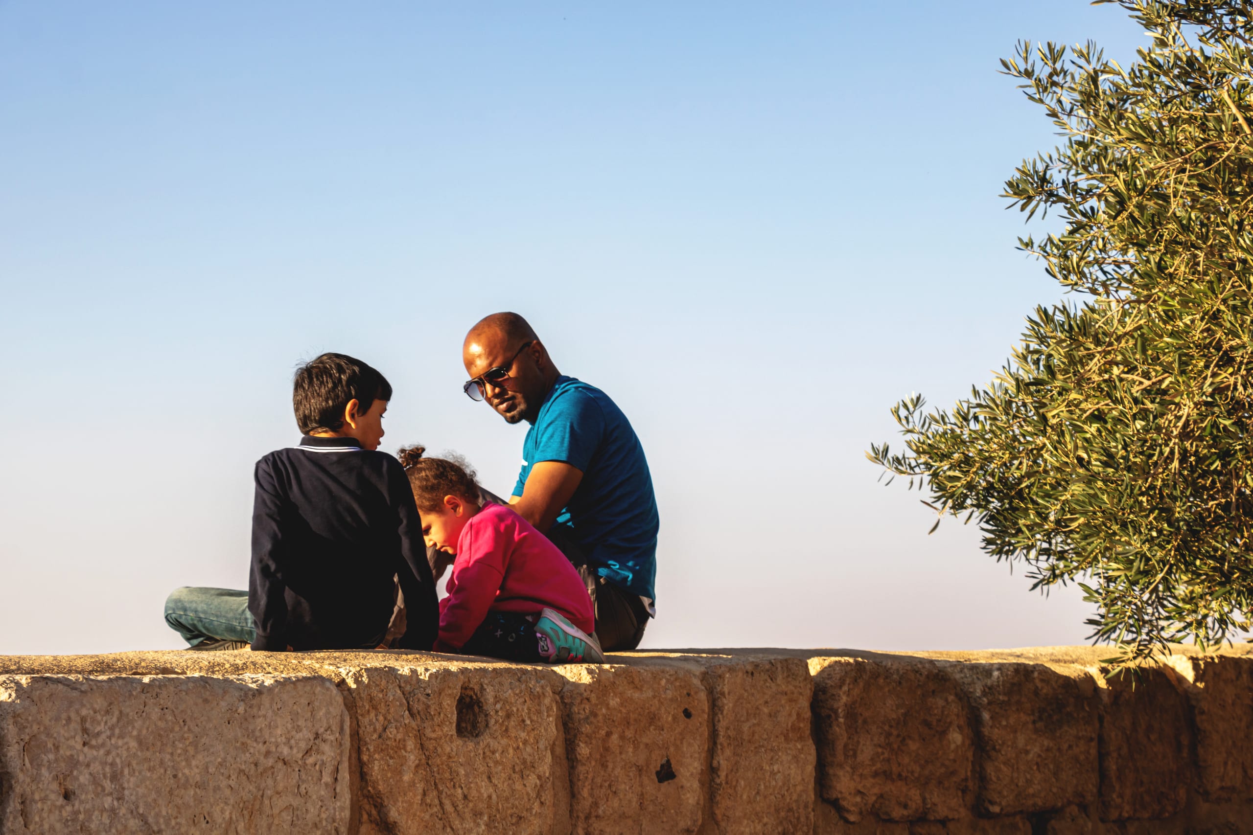 Imgmadaba Nebo People Life Style Sunset, a fine-art photograph by Ali Abu Ras