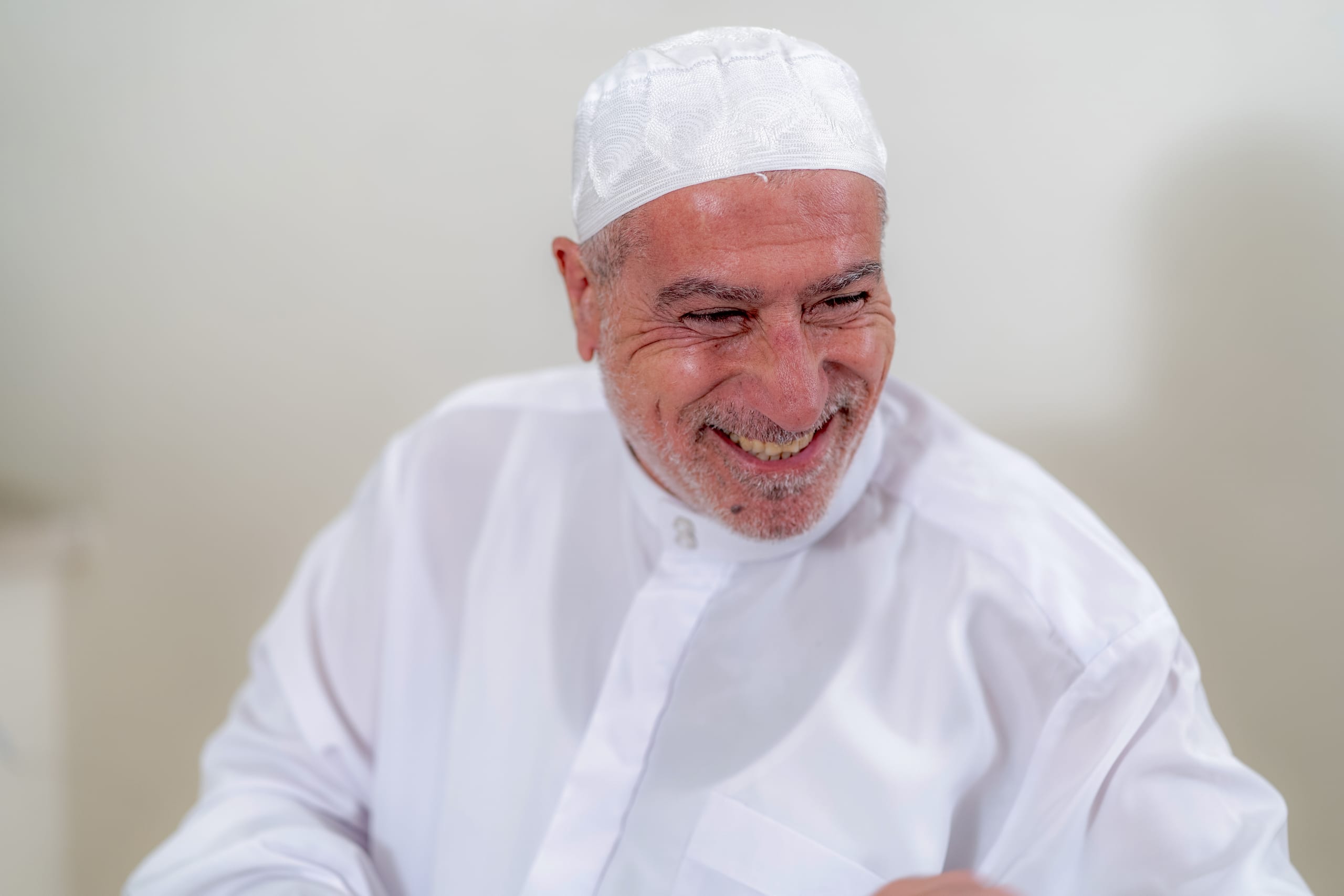 Family Ramadan Eftar Food Eating, a fine-art photograph by Ali Abu Ras
