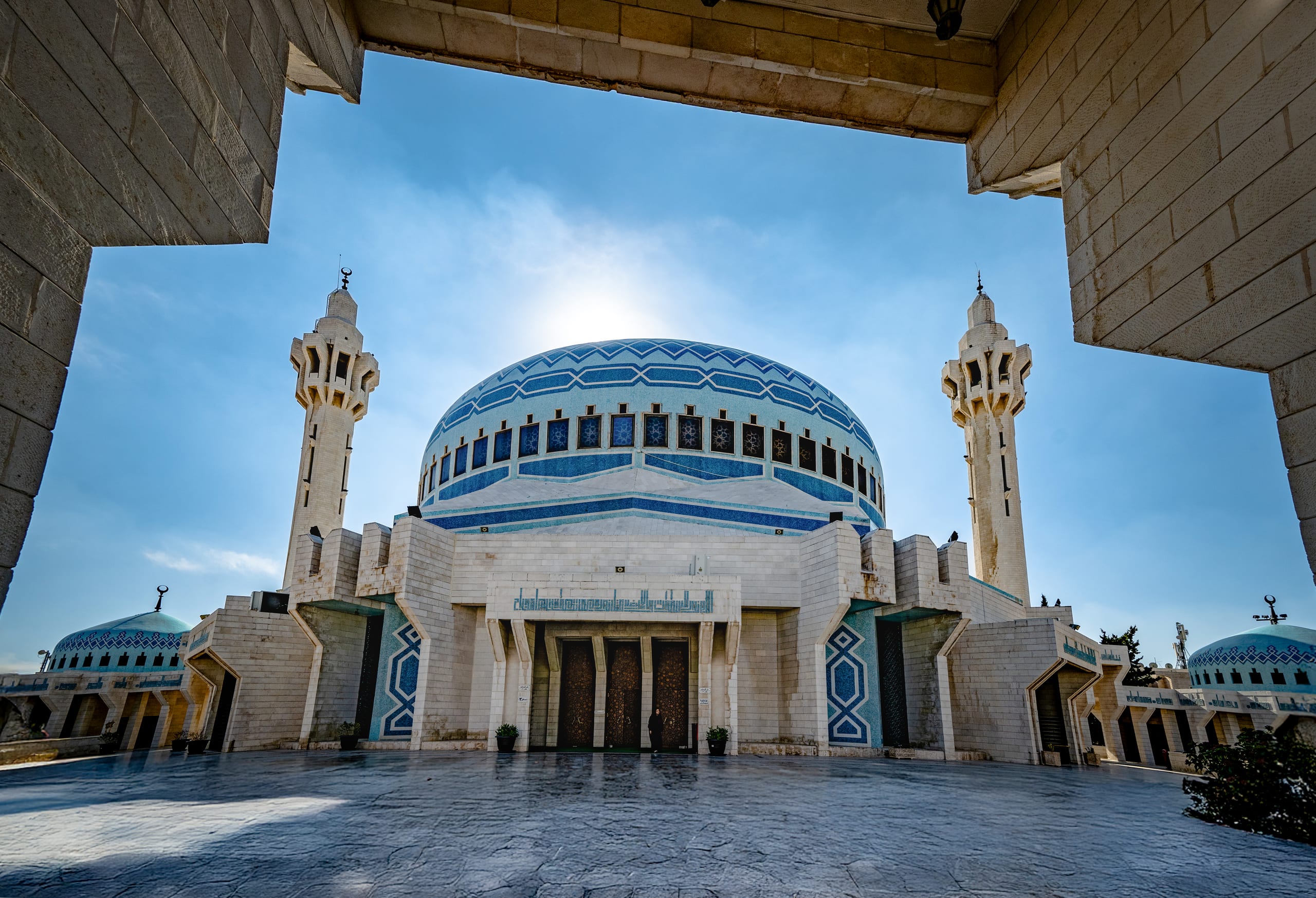 Masjid Abdallah Outdoor Modren OLD, a fine-art photograph by Ali Abu Ras