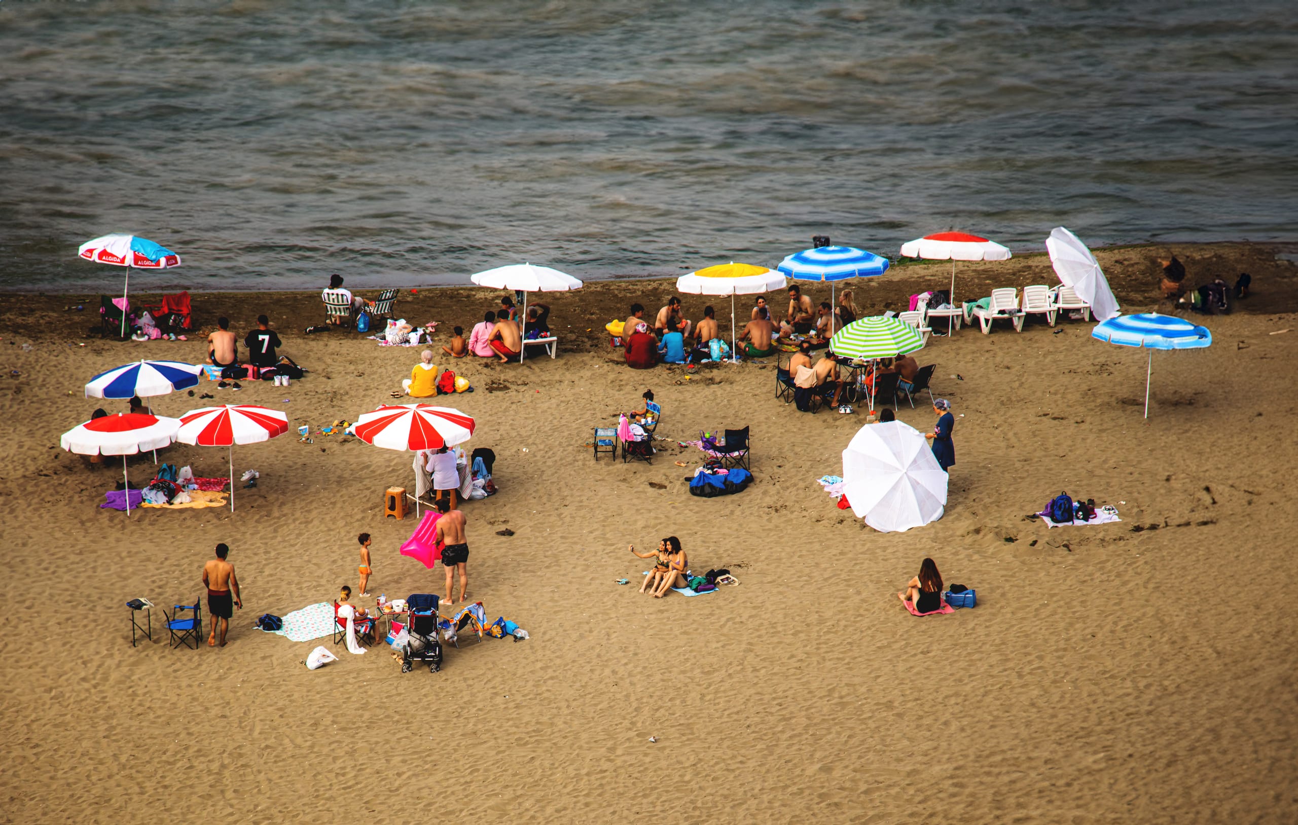 Trabzon Beach SKY People Hotel Places, a fine-art photograph by Ali Abu Ras