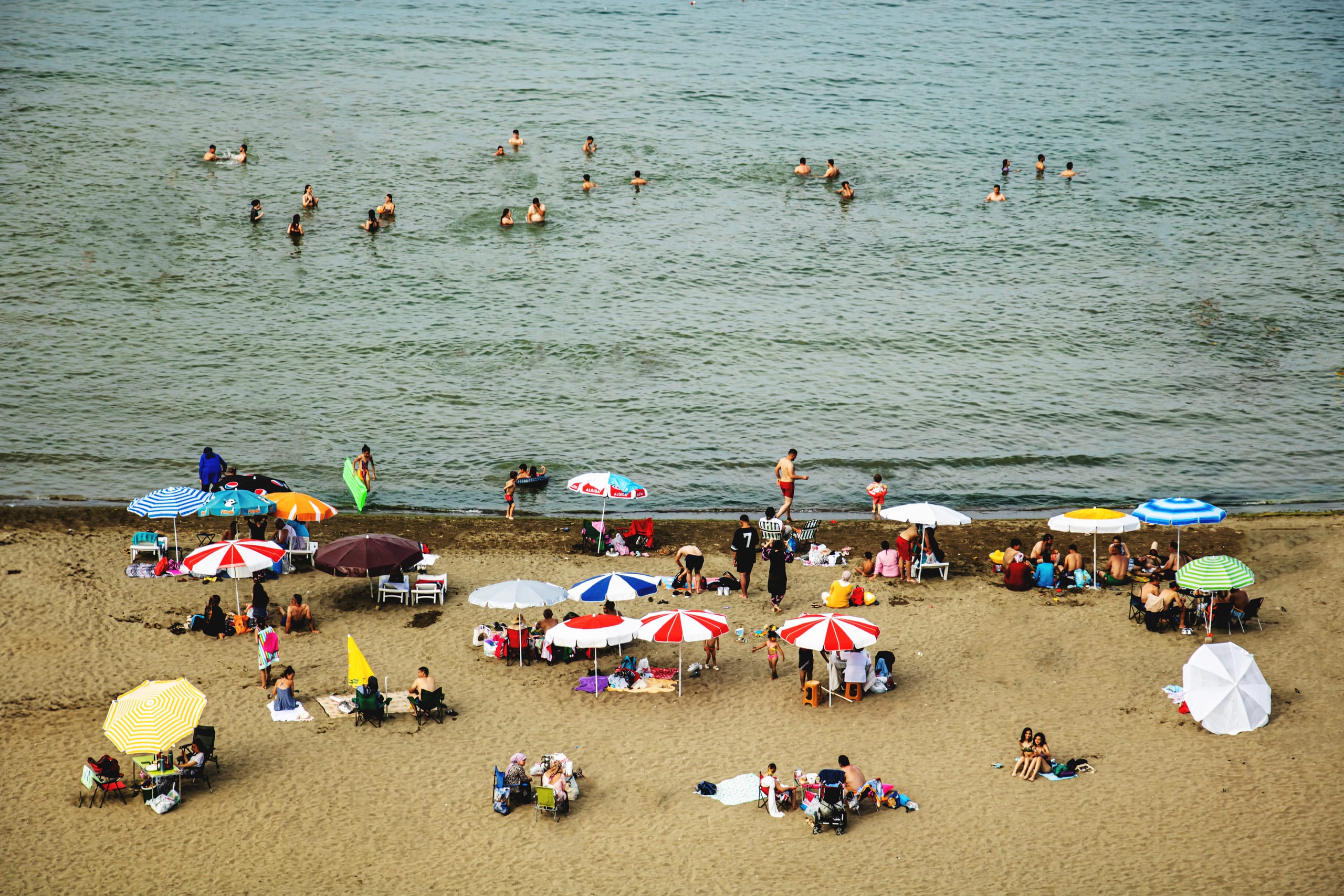 Trabzon Beach SKY People Hotel Places, a fine-art photograph by Ali Abu Ras
