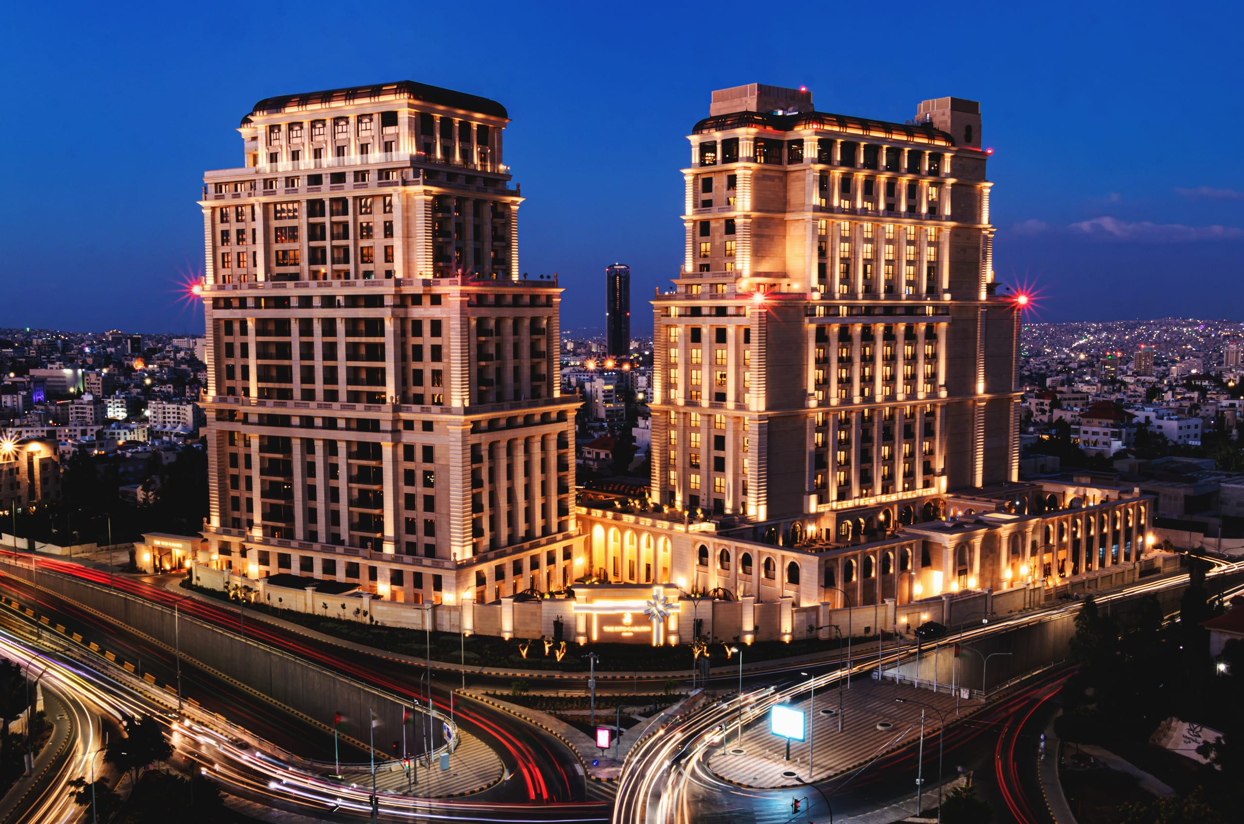 Night Stack Images THE Ratize Hotel, a fine-art photograph by Ali Abu Ras