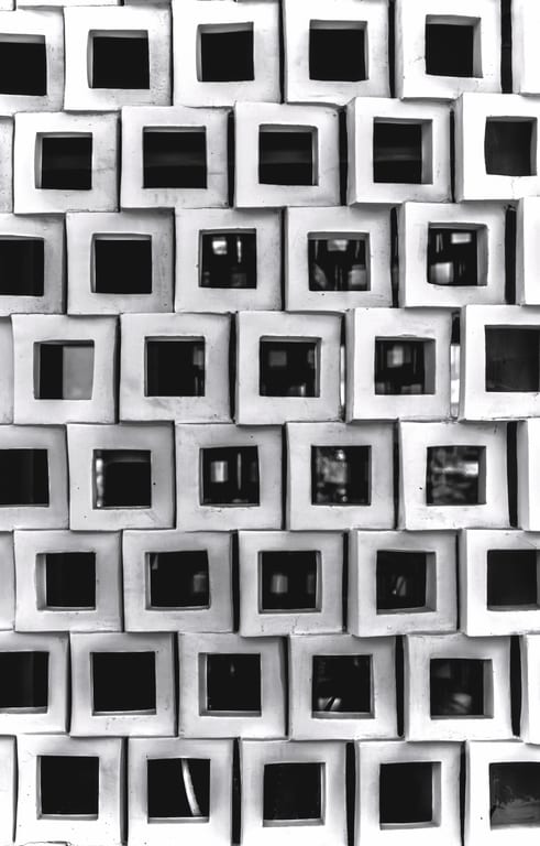 Architecture Ayla White Squer, a fine-art photograph by Ali Abu Ras