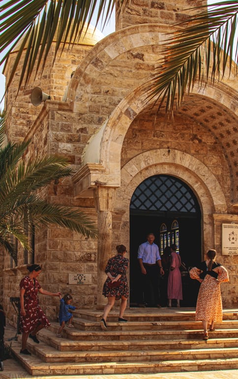 Madaba Mozaic People Place, a fine-art photograph by Ali Abu Ras