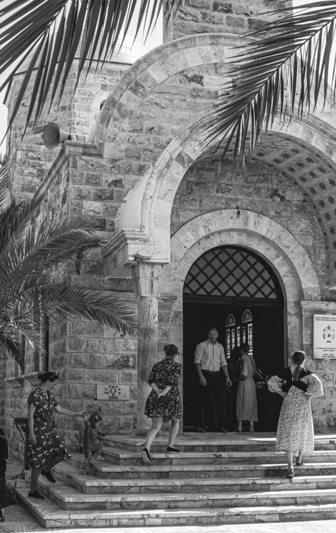 Madaba Mozaic People Place, a fine-art photograph by Ali Abu Ras