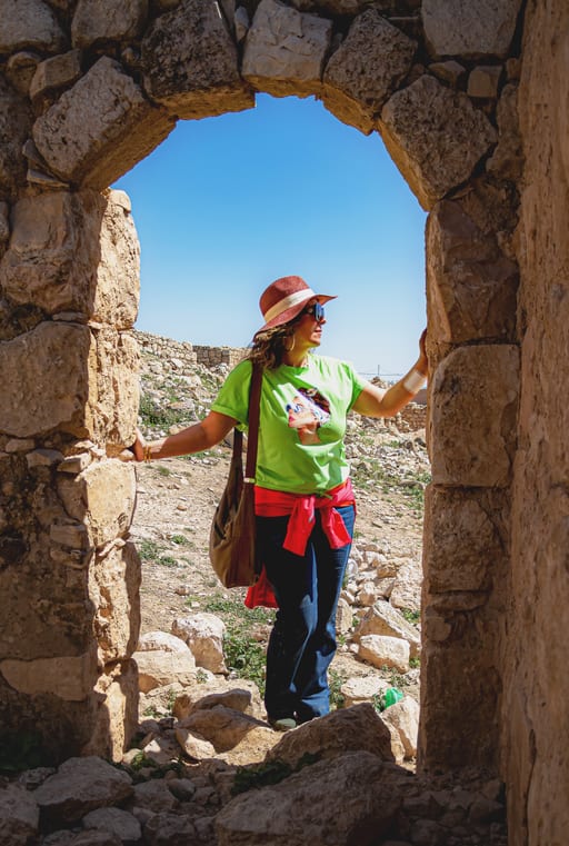 Garesa Position Unciant Place Building 0, a fine-art photograph by Ali Abu Ras