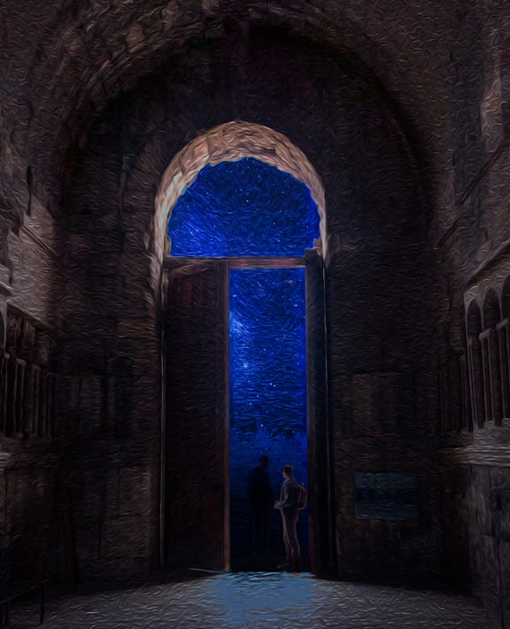 Amman Citdel Fine ART 2, a fine-art photograph by Ali Abu Ras