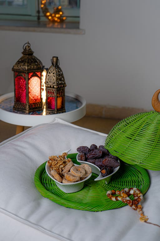 Date Ramadn Efatr Light, a fine-art photograph by Ali Abu Ras