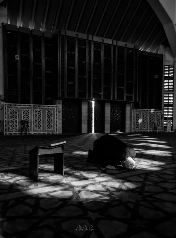 Ramadan Lifestyle Pray Signature, a fine-art photograph by Ali Abu Ras