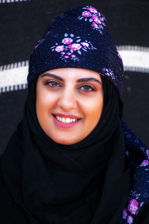 Woman Traditional Dress Jenifar Garesa, a fine-art photograph by Ali Abu Ras