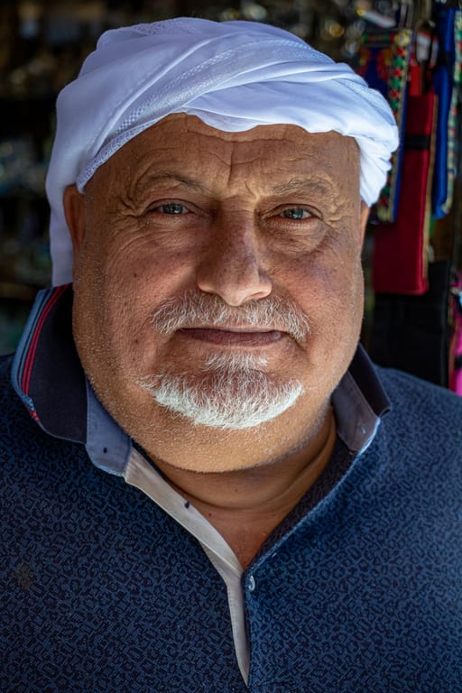 Portrait MAN People Street, a fine-art photograph by Ali Abu Ras