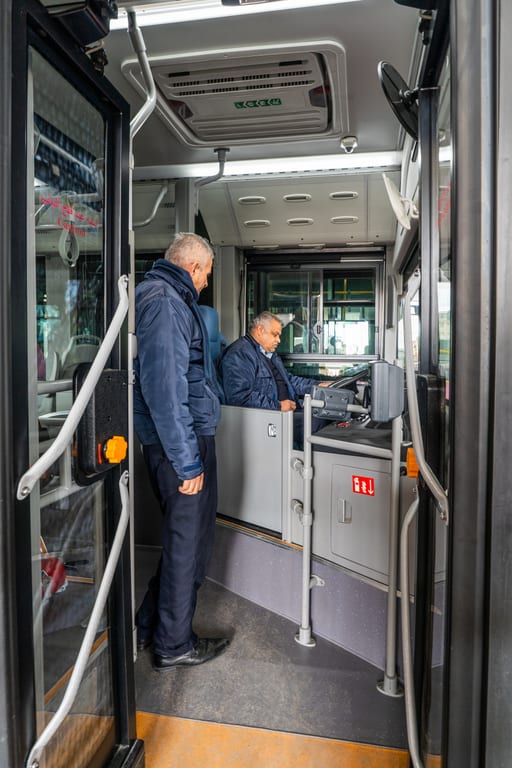 BRT Station 1, a fine-art photograph by Ali Abu Ras